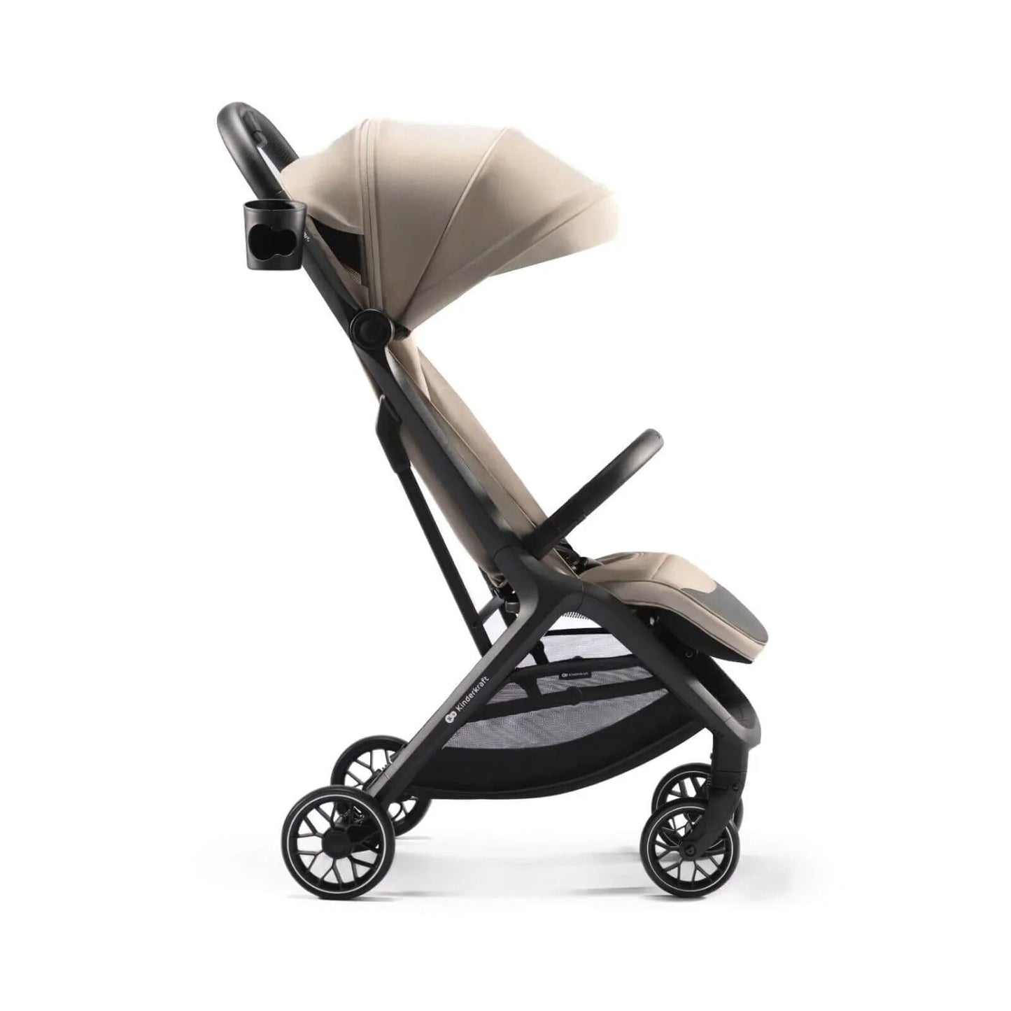 Kinderkraft Nubi 2 Auto - Folding Pushchair - Sand Beige - mezetto ebebek ebebek