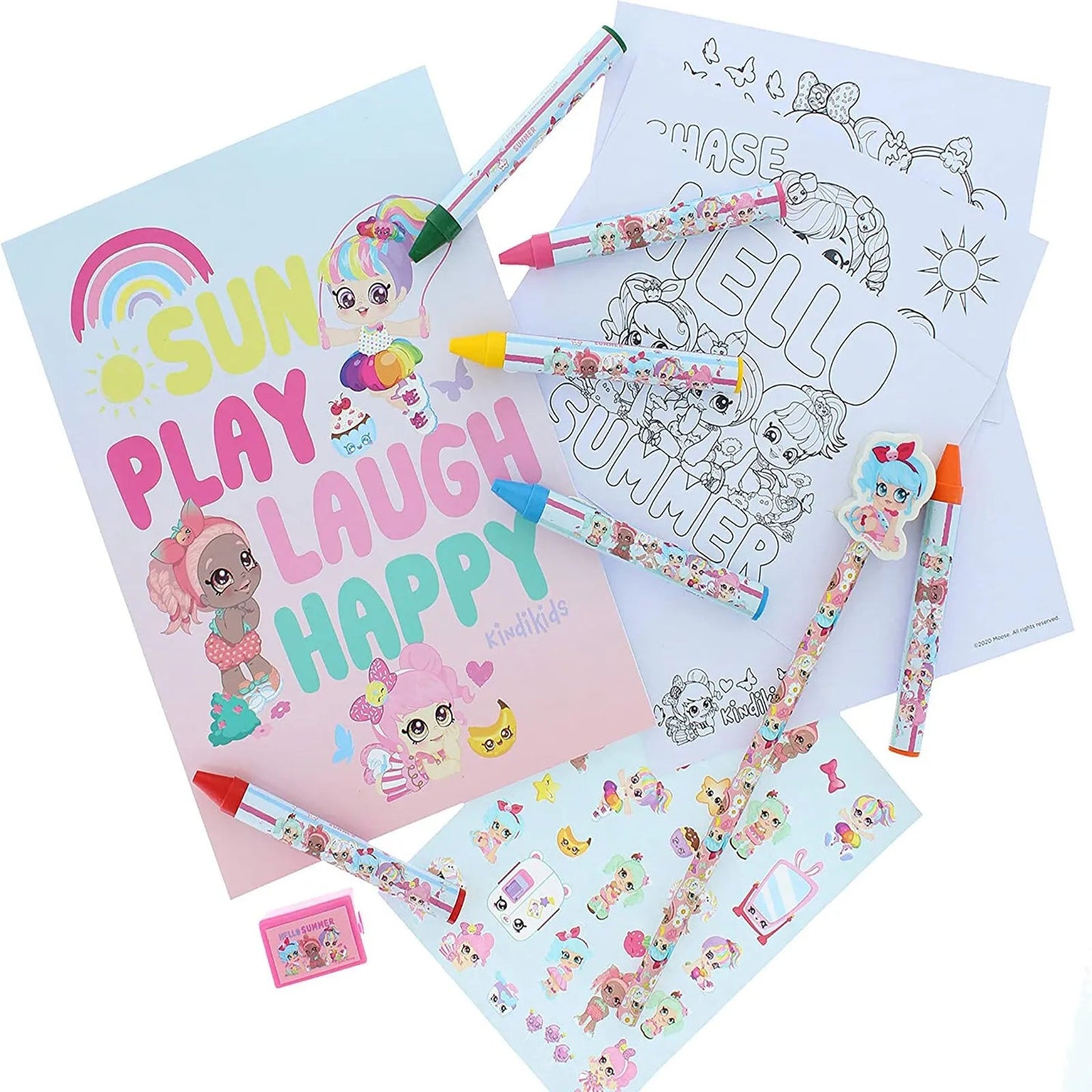 Kindi Kids Colouring Set - mezetto ebebek ebebek