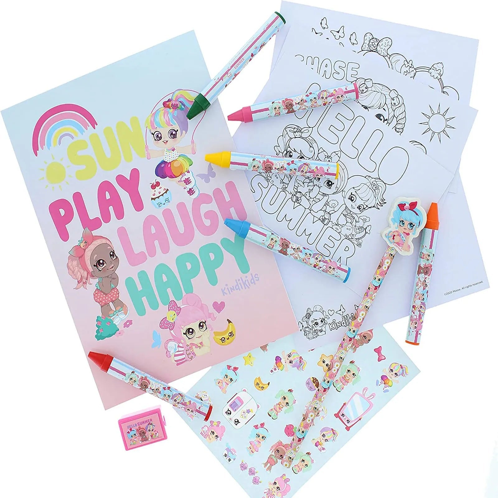 Kindi Kids Colouring Set - mezetto ebebek ebebek