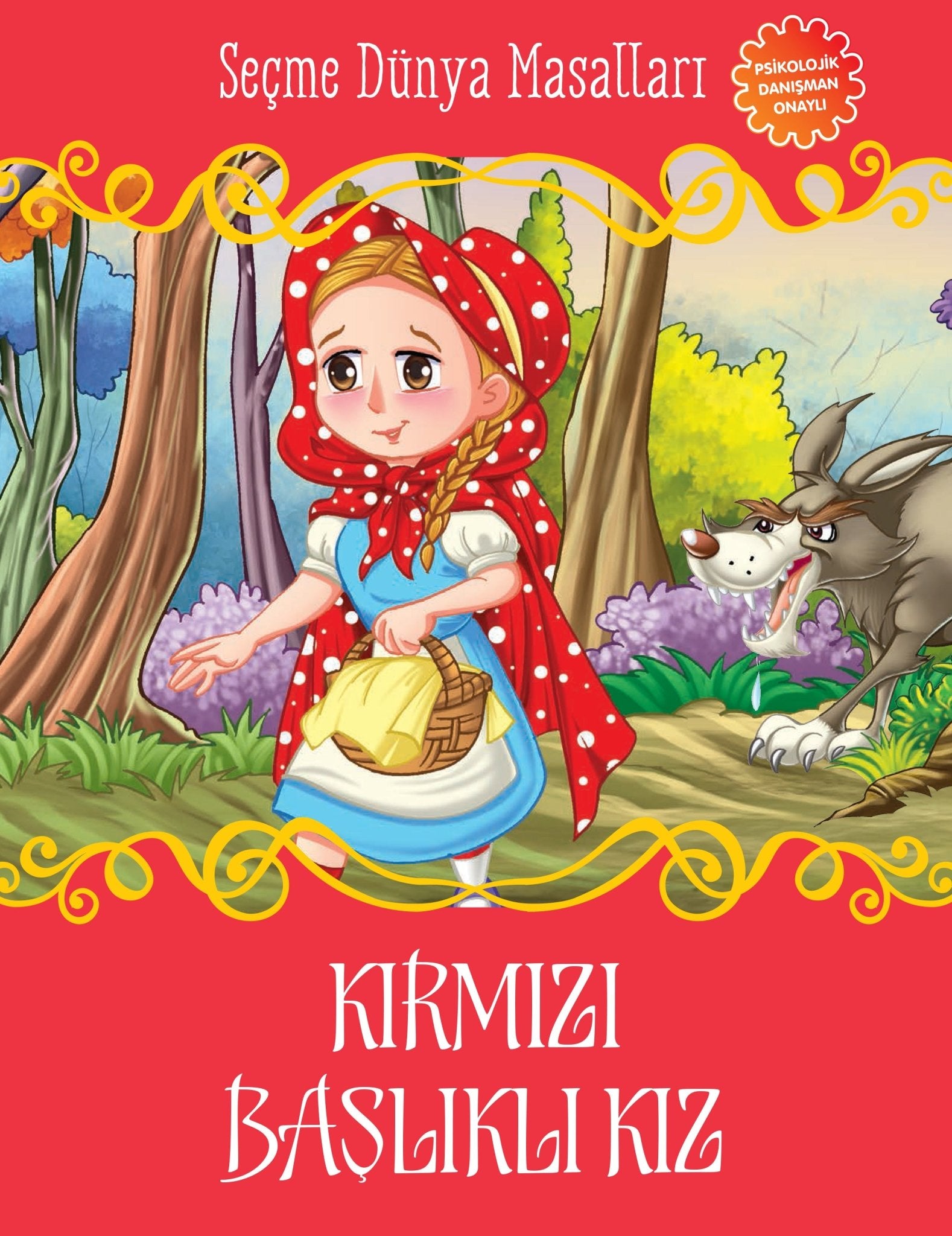 Kırmızı Başlıklı Kız - Seçme Dünya Masalları - Parıltı Yayınları Kitap