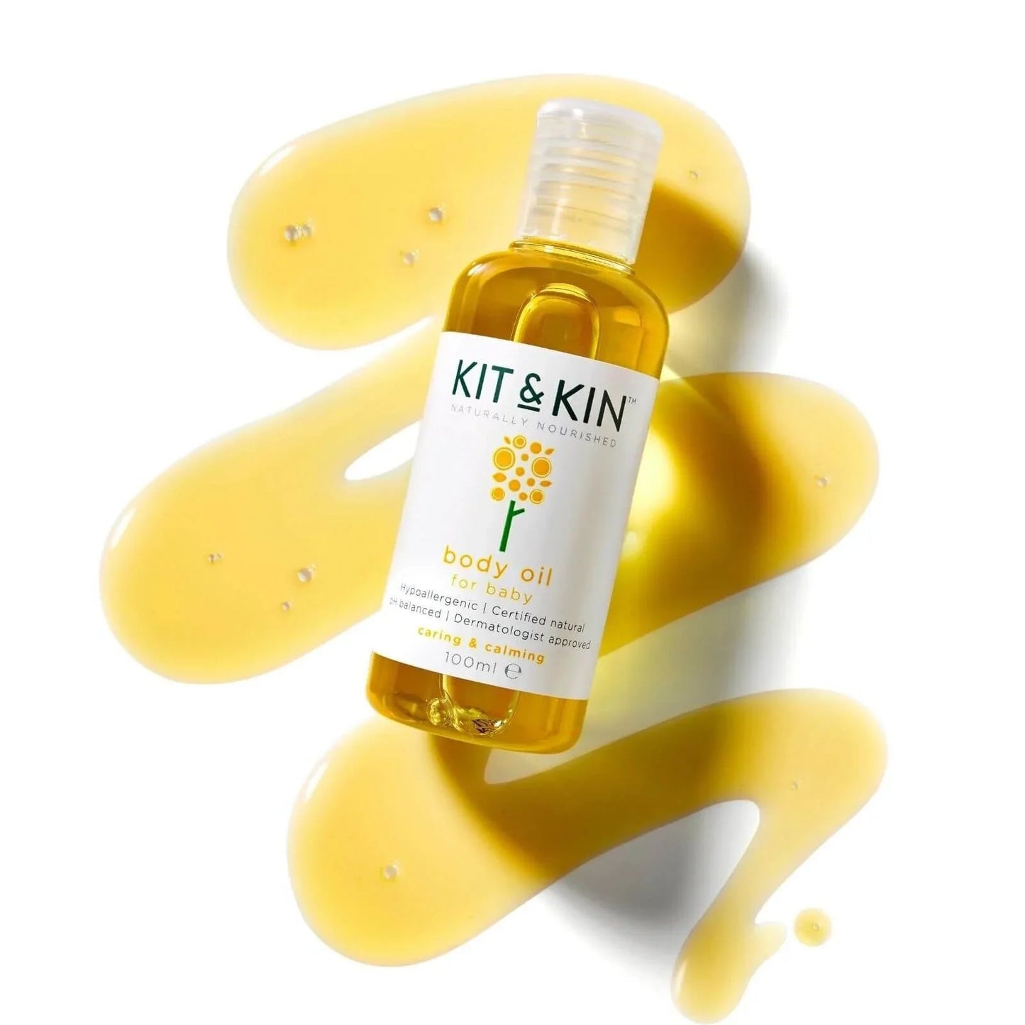 Kit & Kin Baby Oil 100ml - mezetto ebebek ebebek