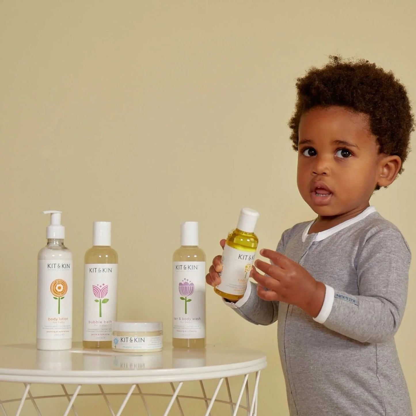 Kit & Kin Baby Oil 100ml - mezetto ebebek ebebek