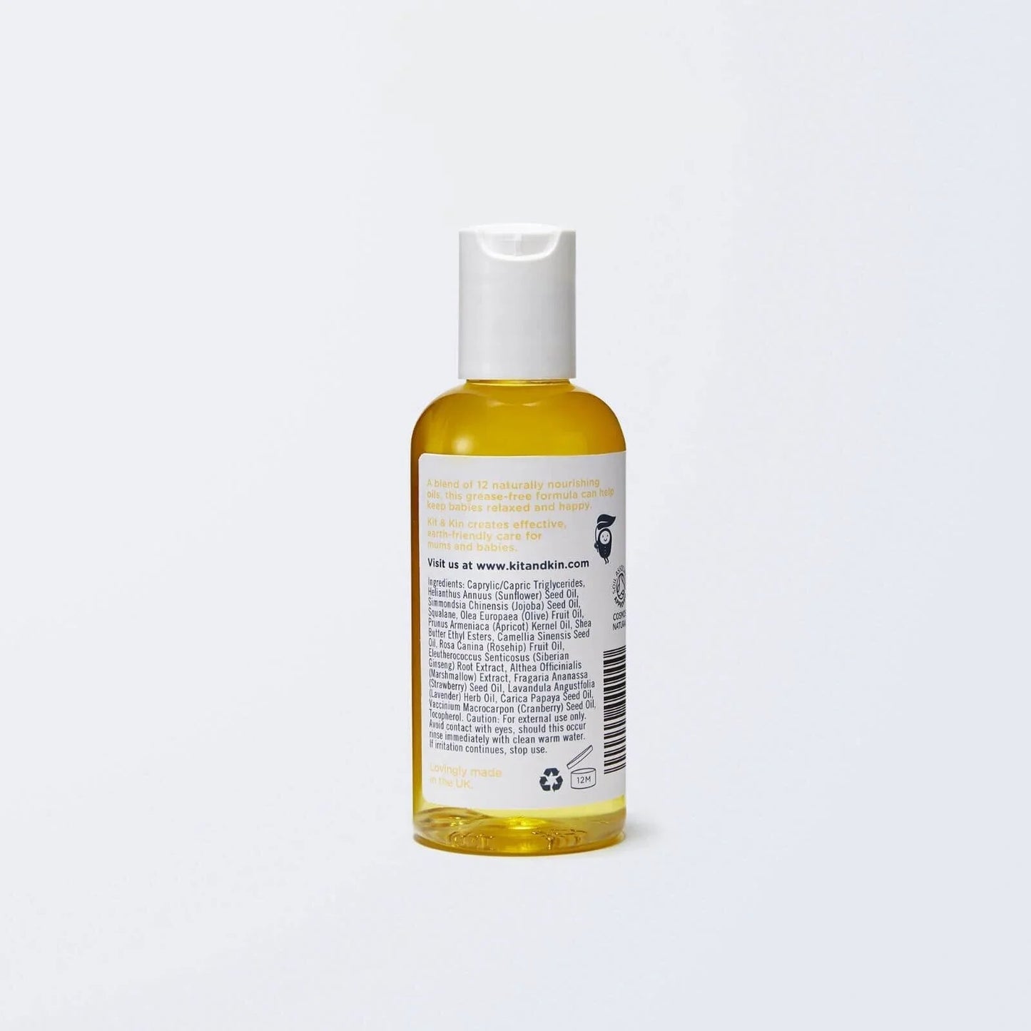 Kit & Kin Baby Oil 100ml - mezetto ebebek ebebek