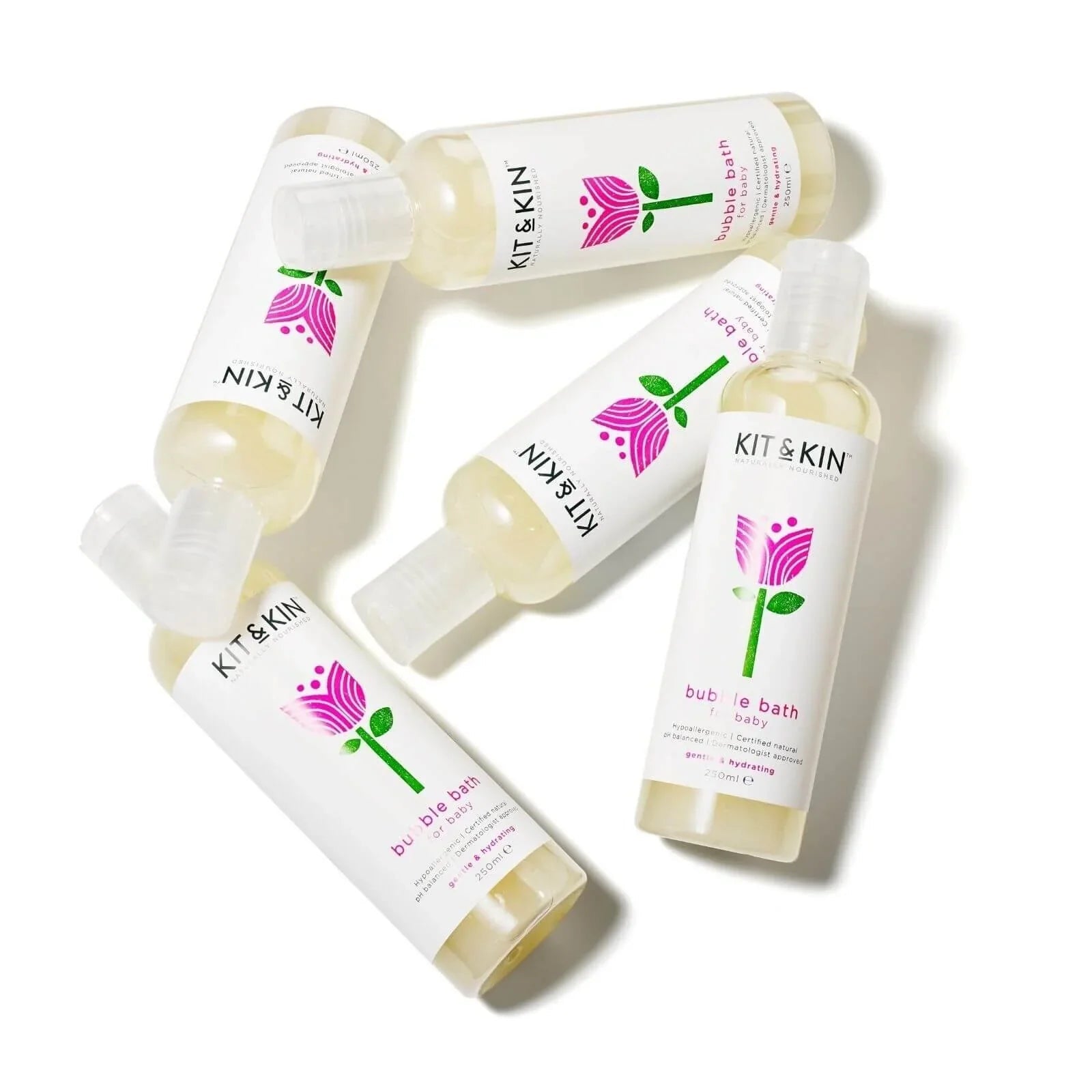 Kit & Kin Bubble Bath 250ml - mezetto ebebek ebebek