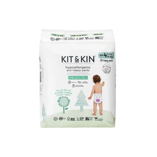 Kit & Kin Pull - Ups Size 4 Maxi - 22 nappies - mezetto ebebek ebebek