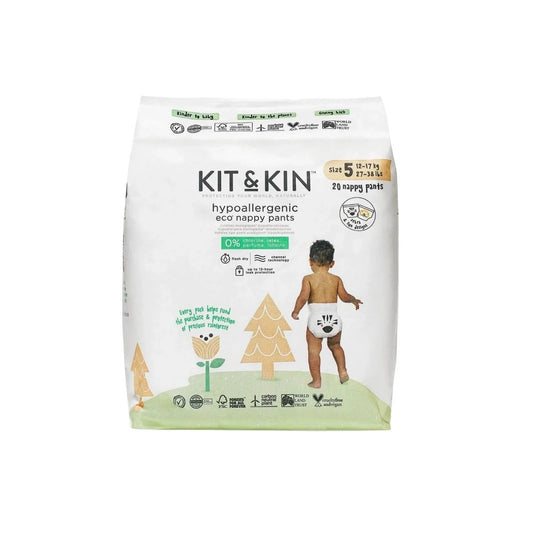 Kit & Kin Pull - Ups Size 5 Junior - 20 nappies - mezetto ebebek ebebek