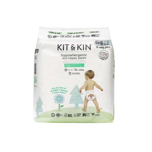 Kit & Kin Pull - Ups Size 6 - 18 nappies - mezetto ebebek ebebek