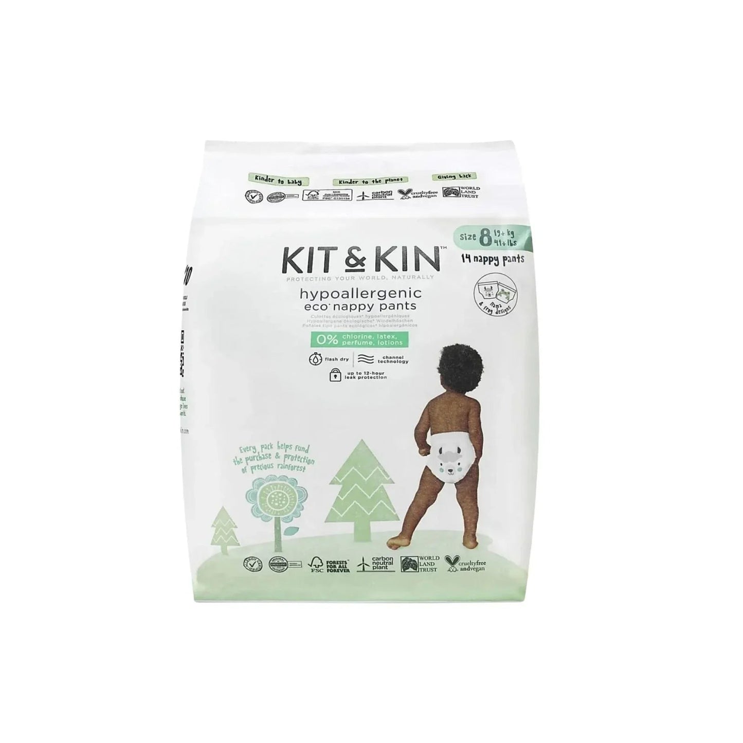 Kit & Kin Pull - Ups Size 8 - 14 nappies - mezetto ebebek ebebek