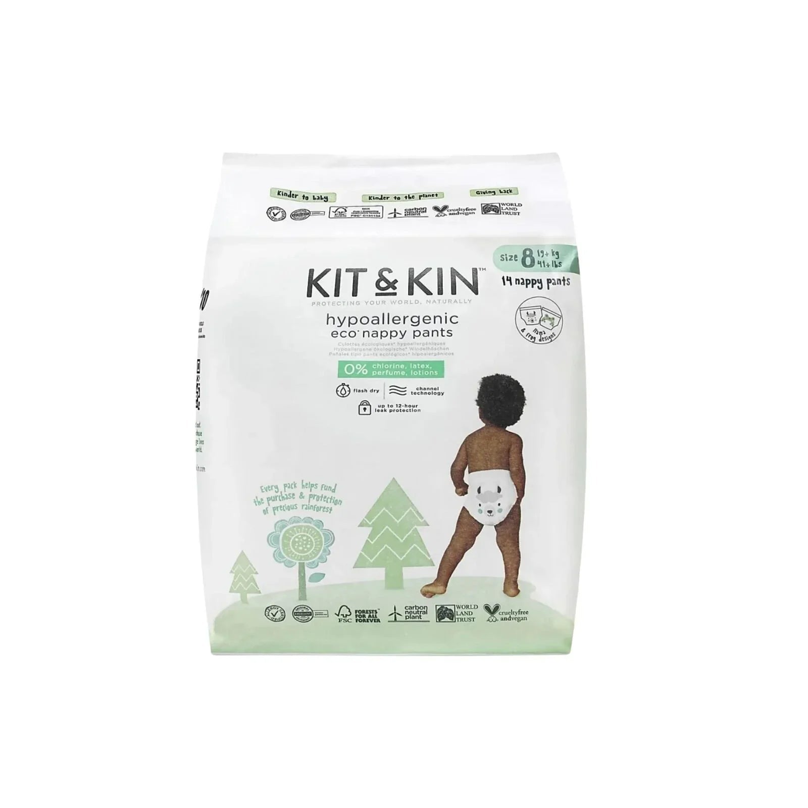 Kit & Kin Pull - Ups Size 8 - 14 nappies - mezetto ebebek ebebek