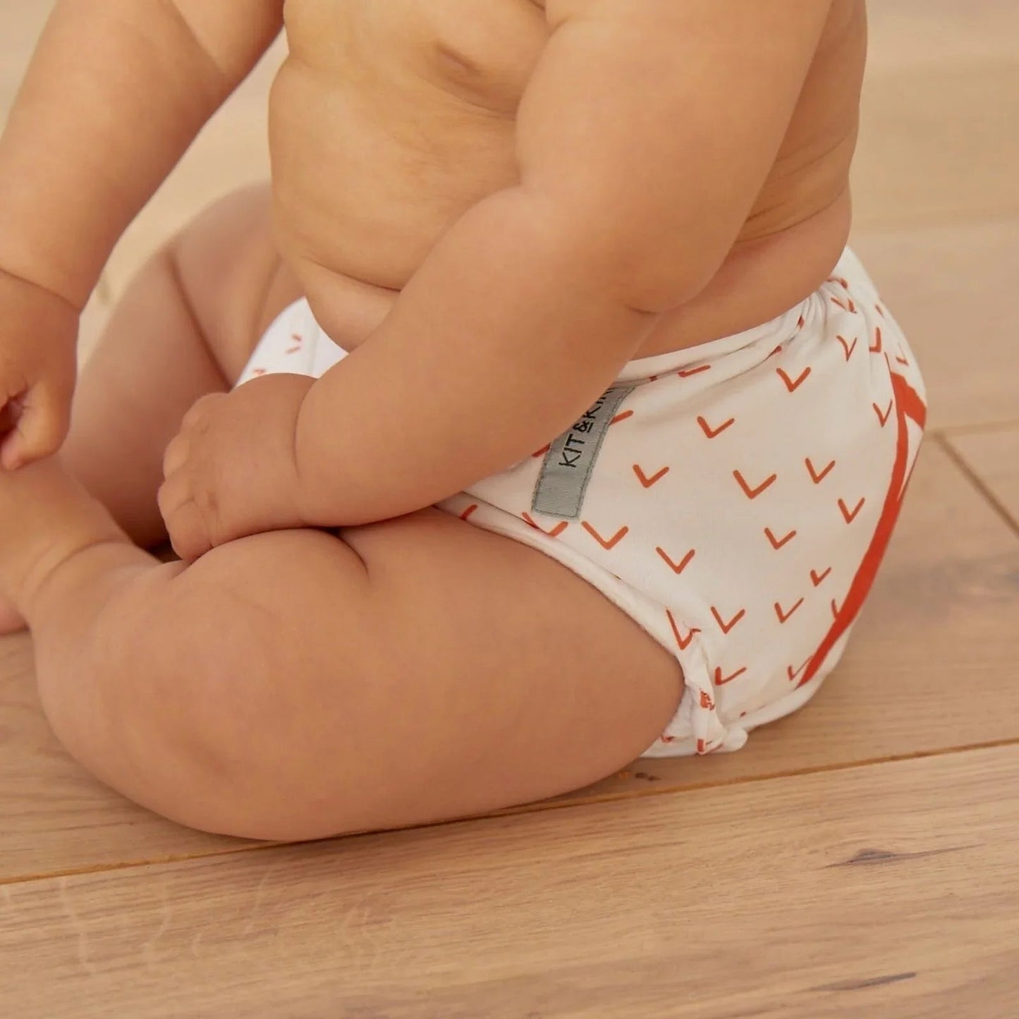Kit & Kin Reusable Nappy - Fox - mezetto ebebek ebebek