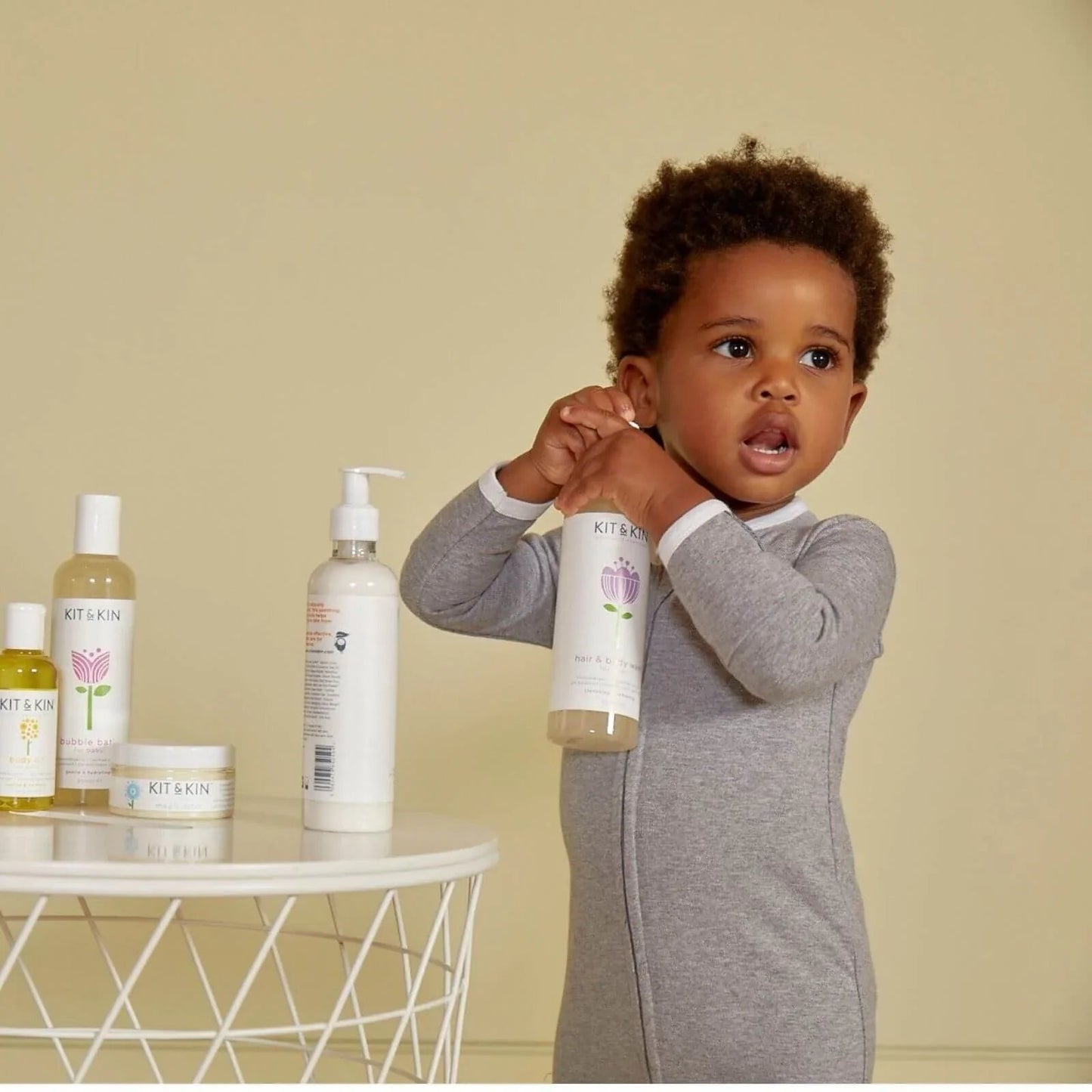 Kit & Kin Shampoo & Body Wash 250ml - mezetto ebebek ebebek