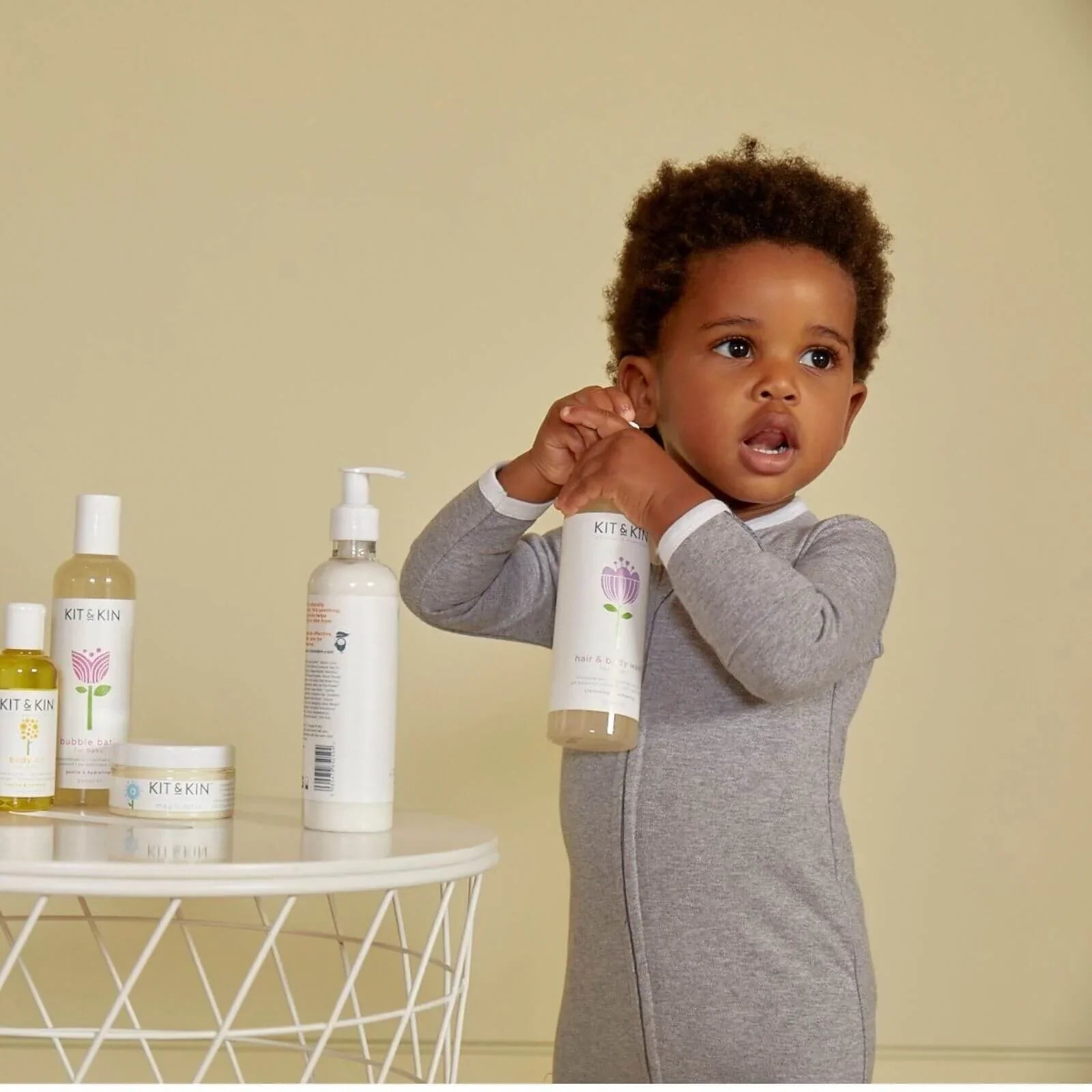 Kit & Kin Shampoo & Body Wash 250ml - mezetto ebebek ebebek