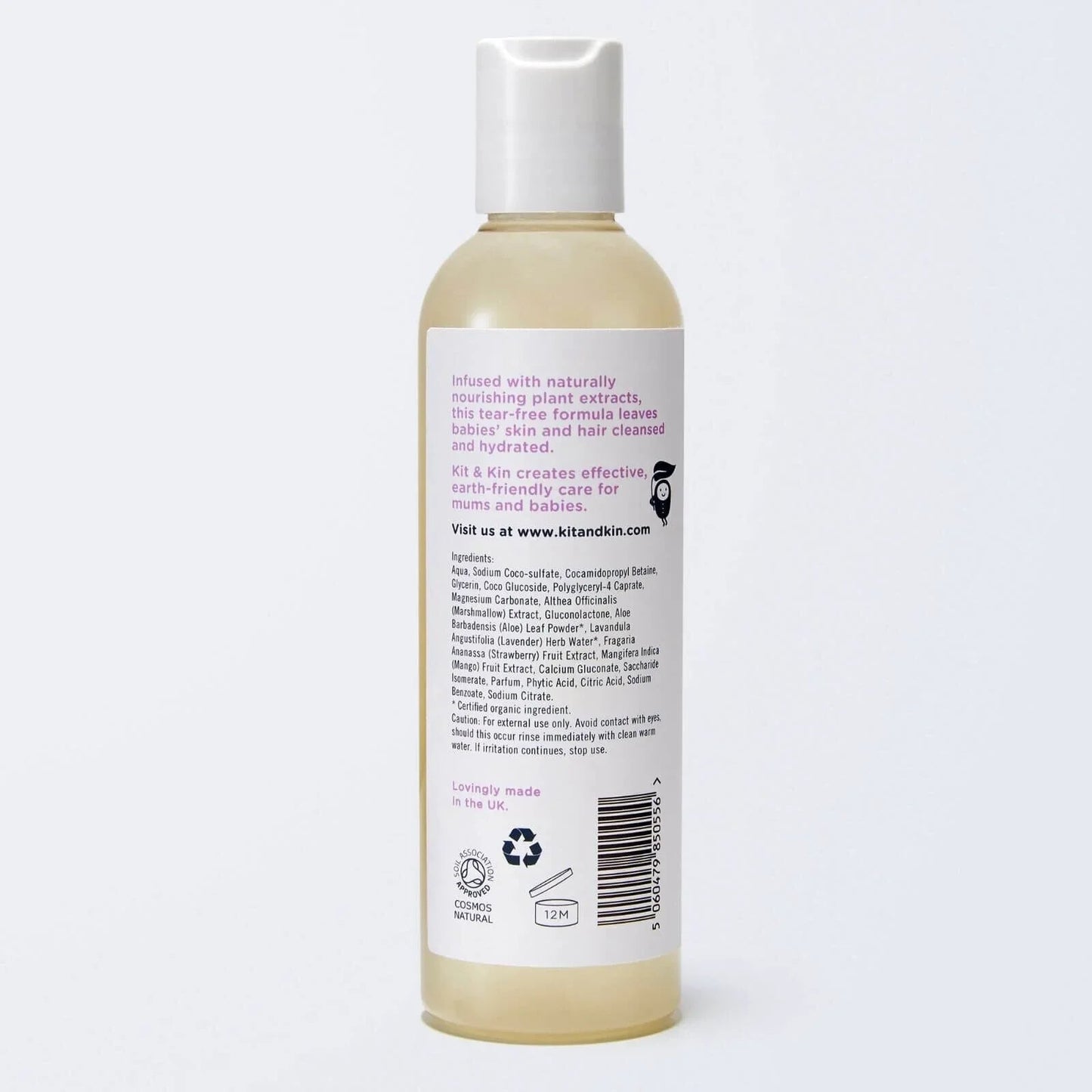 Kit & Kin Shampoo & Body Wash 250ml - mezetto ebebek ebebek