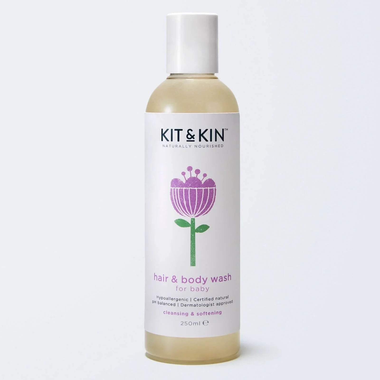 Kit & Kin Shampoo & Body Wash 250ml - mezetto ebebek ebebek