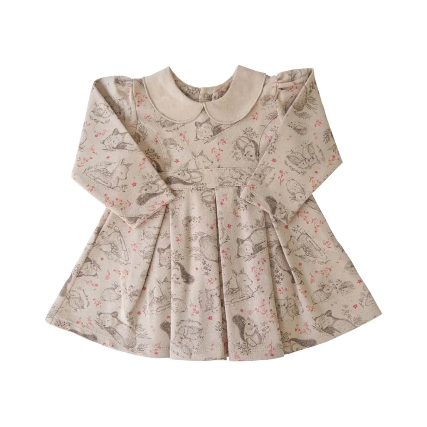 Kitikate Organic Grace Dress with Tights - mezetto ebebek ebebek