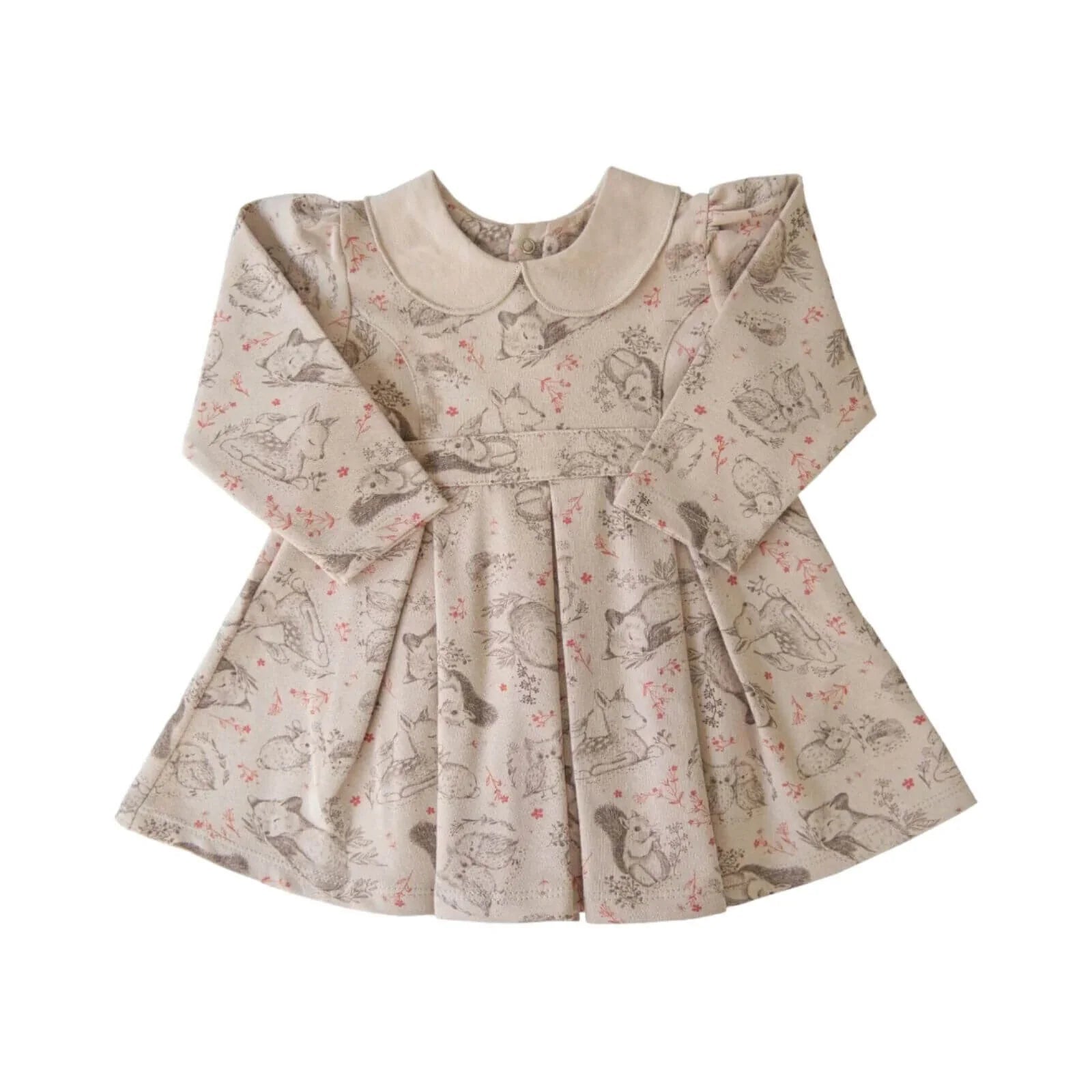 Kitikate Organic Grace Dress with Tights - mezetto ebebek ebebek