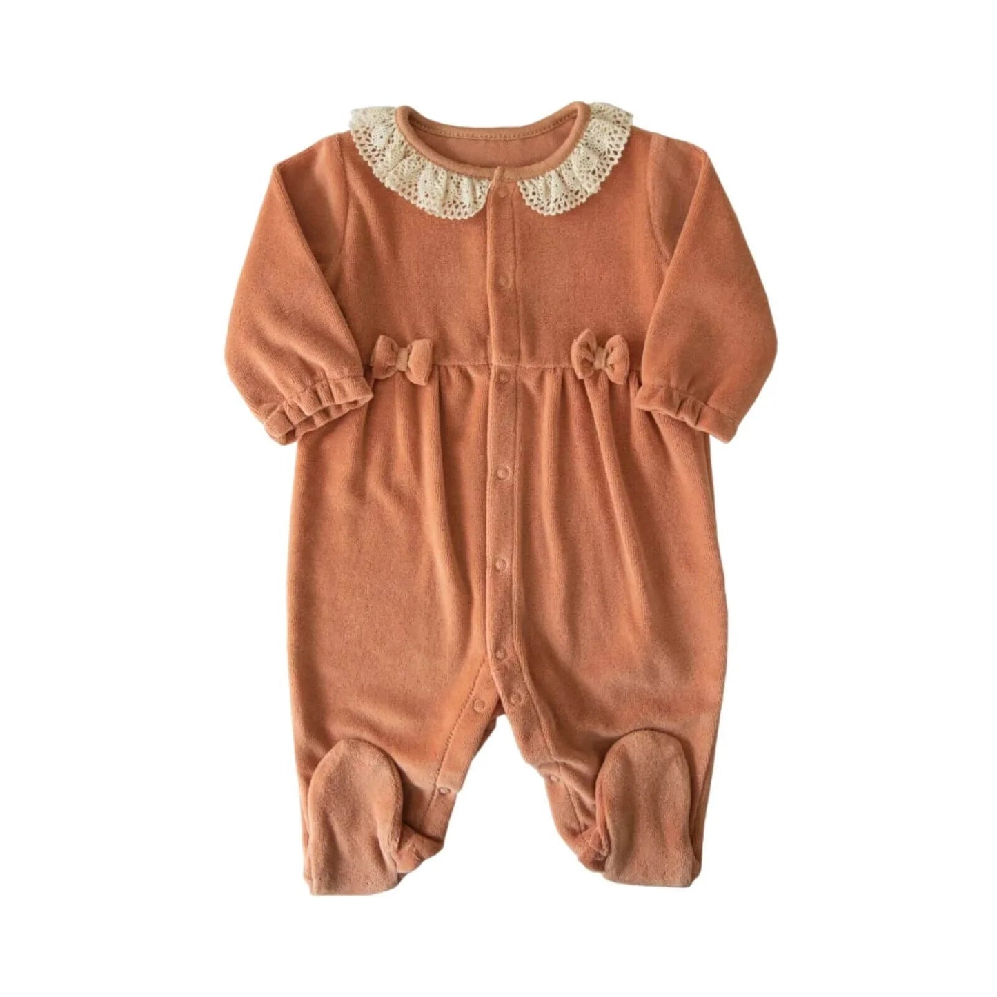 Kitikate Organic Isla Footed Jumpsuit - mezetto ebebek ebebek