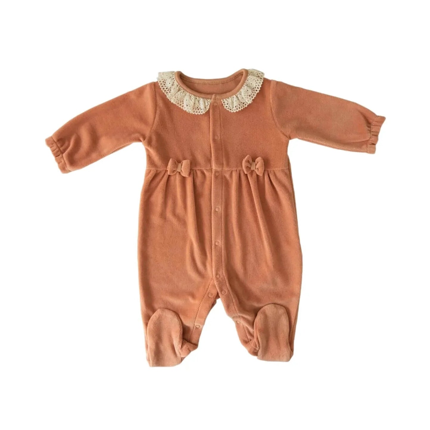 Kitikate Organic Isla Footed Jumpsuit - mezetto ebebek ebebek