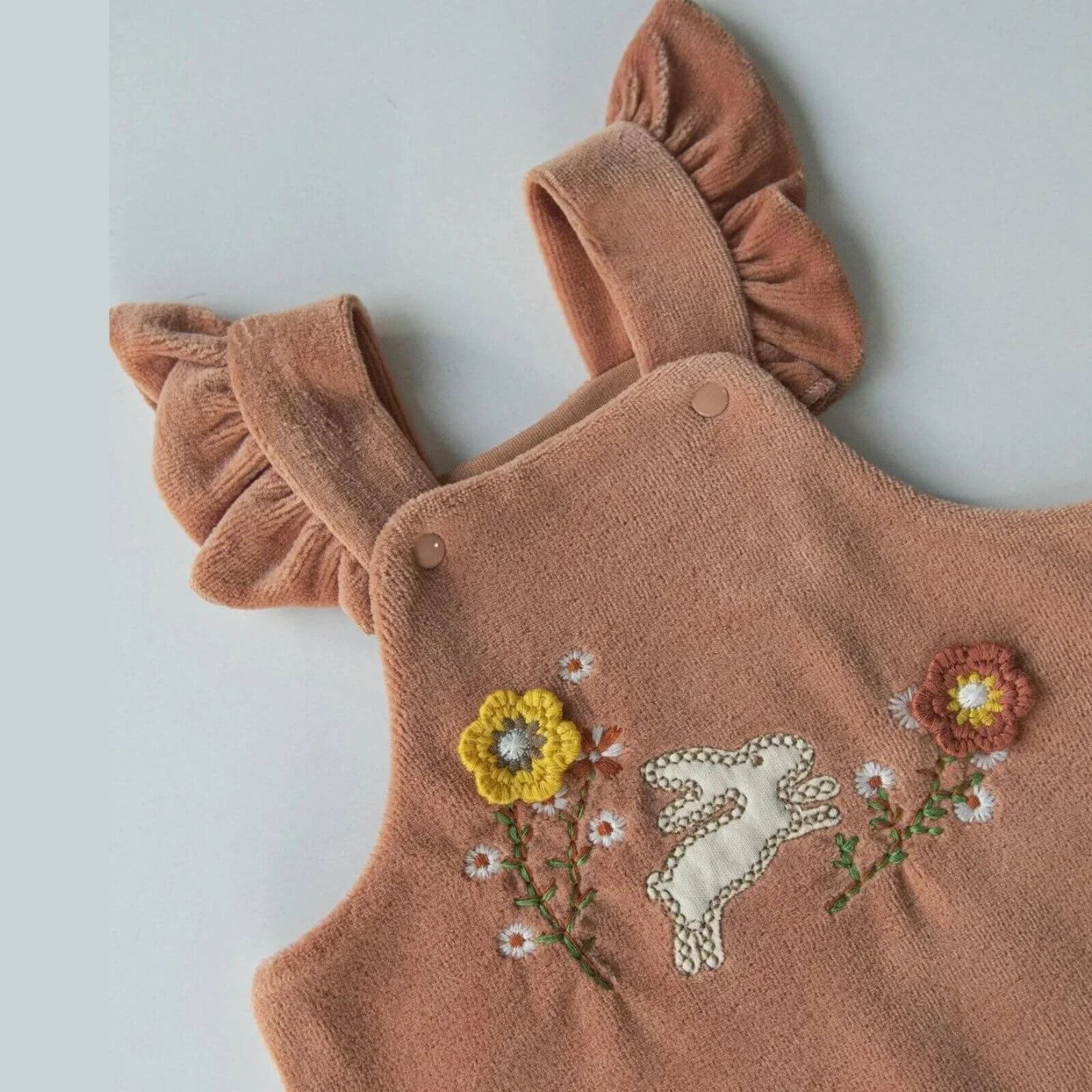 Kitikate Organic Lana Dungarees Set 2 pcs - mezetto ebebek ebebek