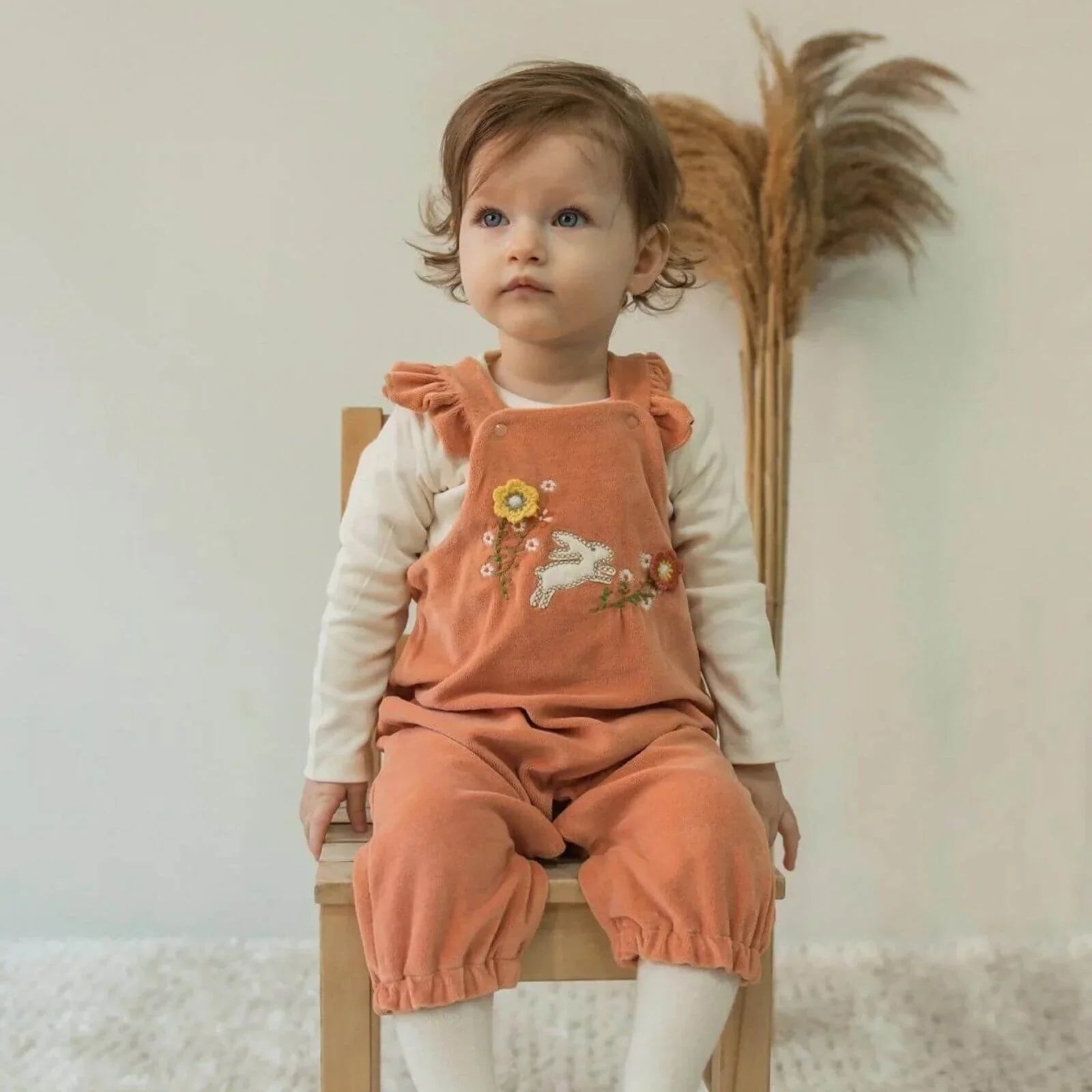 Kitikate Organic Lana Dungarees Set 2 pcs - mezetto ebebek ebebek