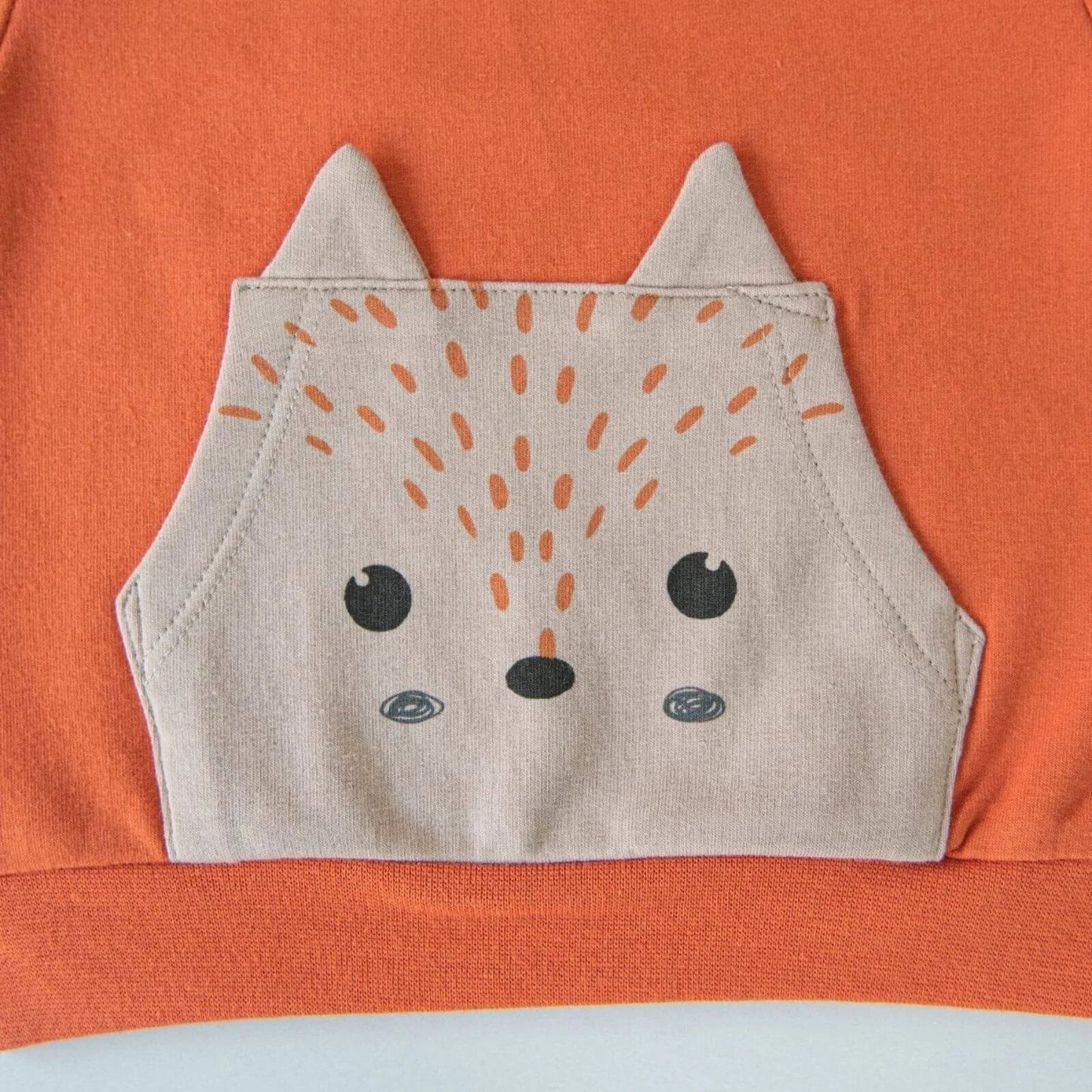 Kitikate Organic Wolfy Set 2 pcs - mezetto ebebek ebebek