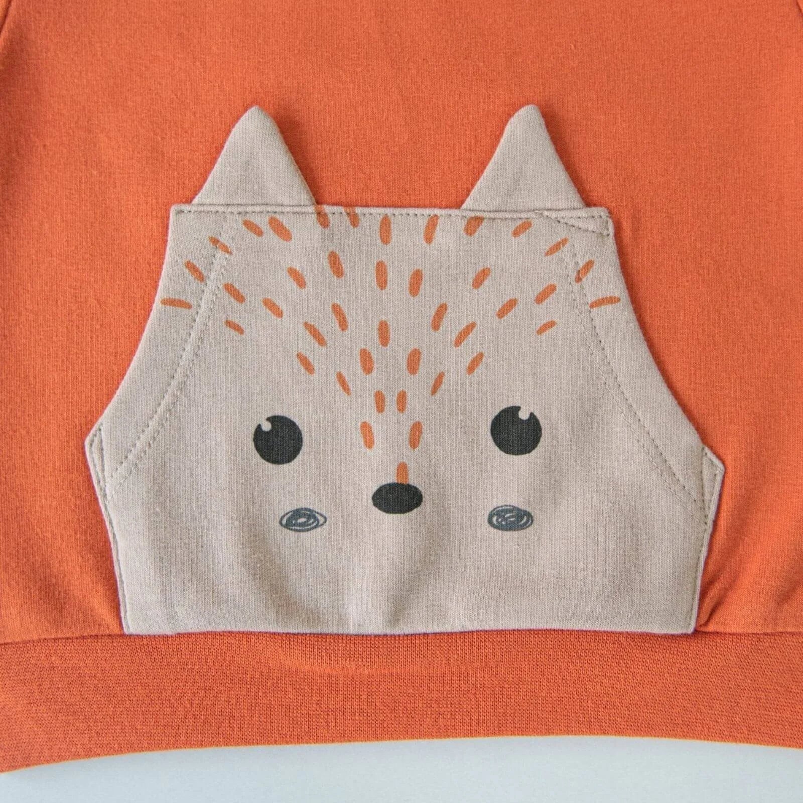Kitikate Organic Wolfy Set 2 pcs - mezetto ebebek ebebek