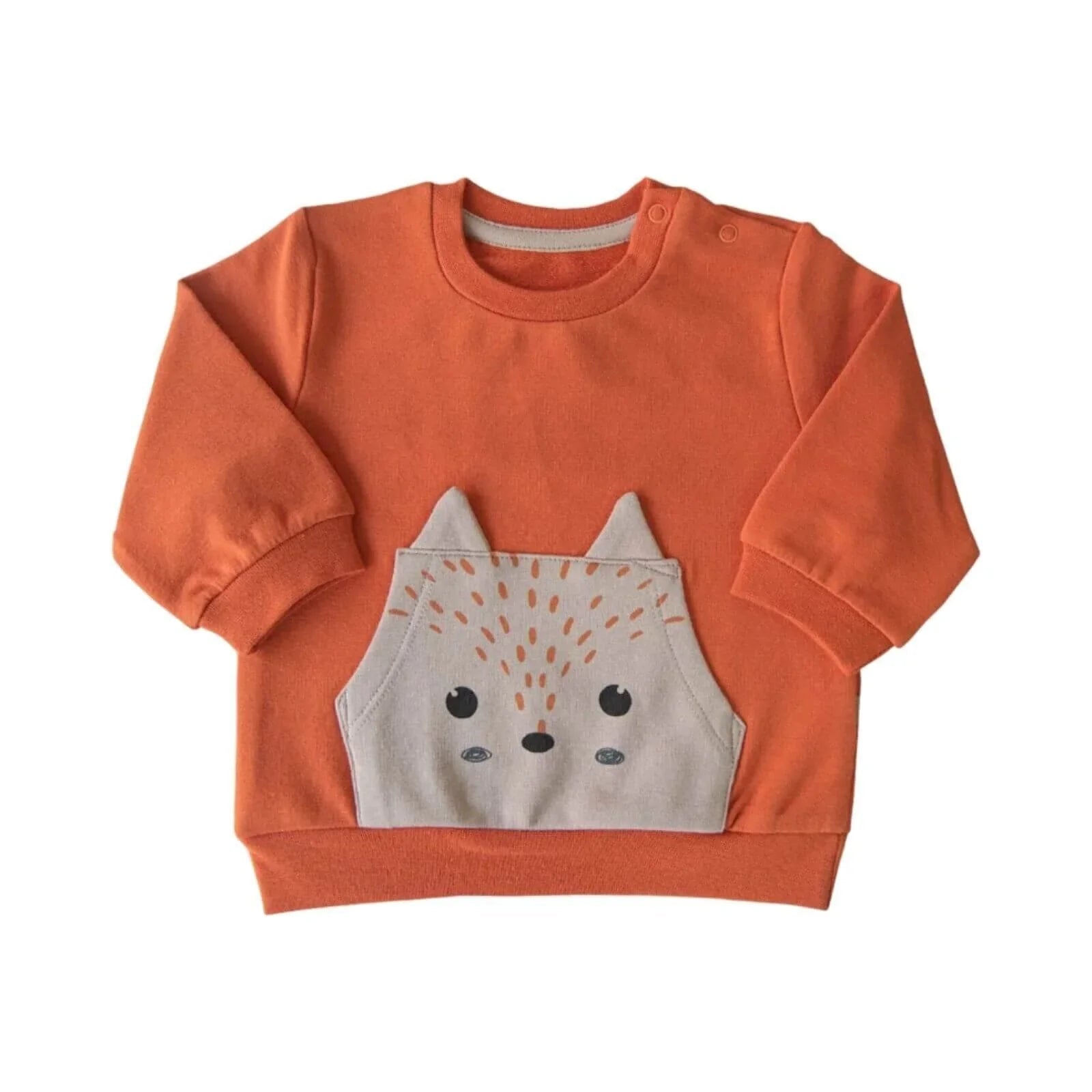 Kitikate Organic Wolfy Set 2 pcs - mezetto ebebek ebebek