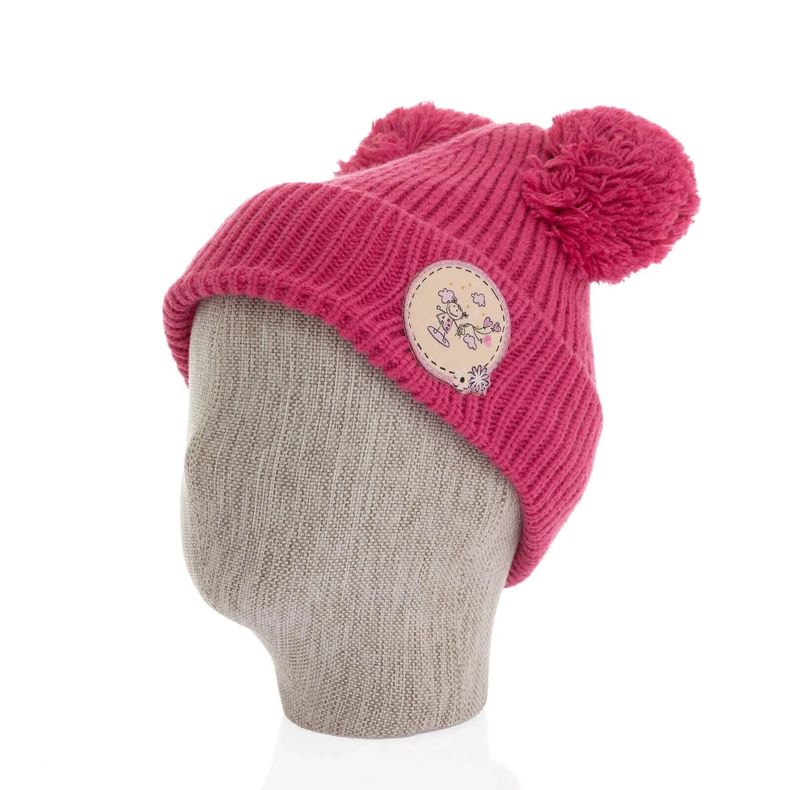 Kitti Beanie - Pink - mezetto ebebek ebebek