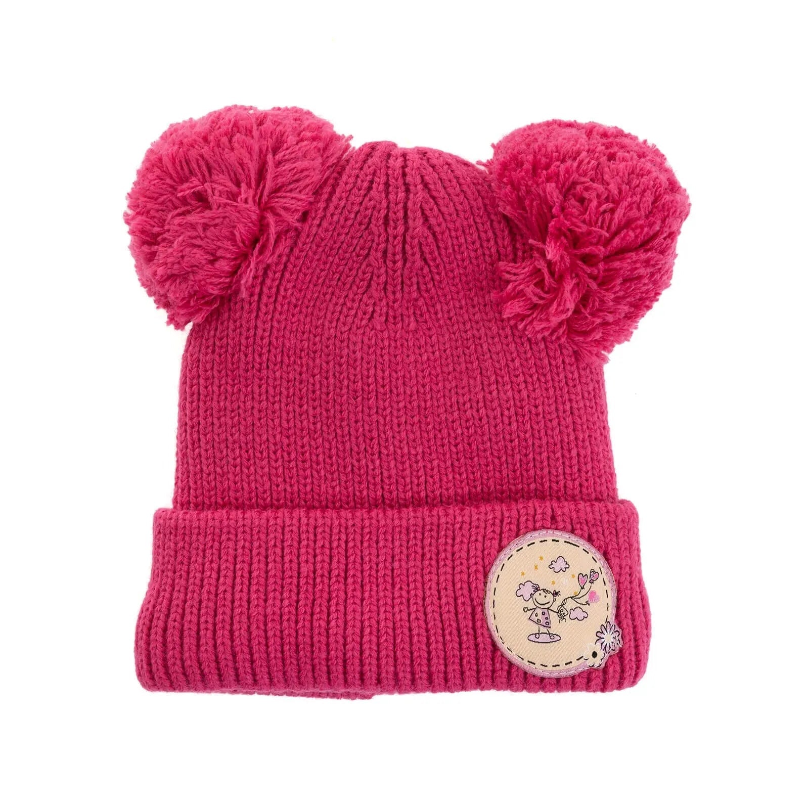 Kitti Beanie - Pink - mezetto ebebek ebebek