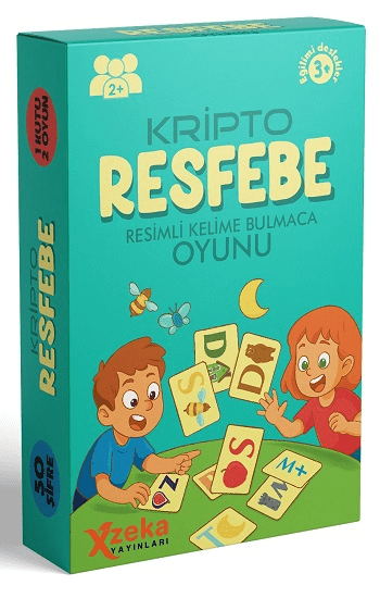Kripto Resfebe Akıl Oyunu - Xzeka Yayınları Kitap