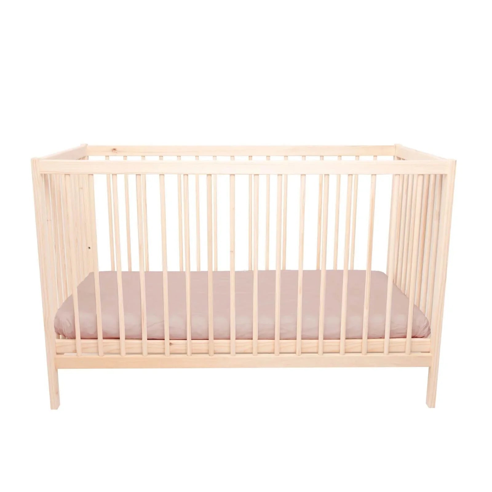 Kukka Natural Wood 2 - Level Cot 70x140 - mezetto ebebek ebebek