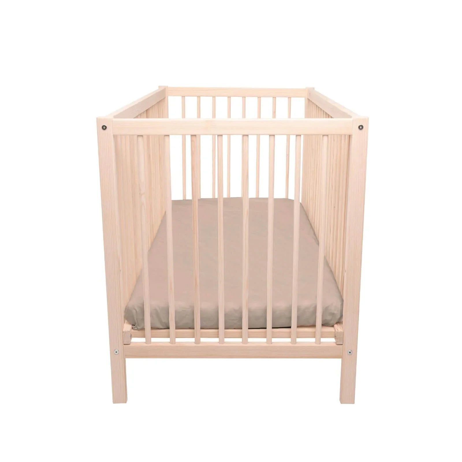 Kukka Natural Wood 2 - Level Cot 70x140 - mezetto ebebek ebebek