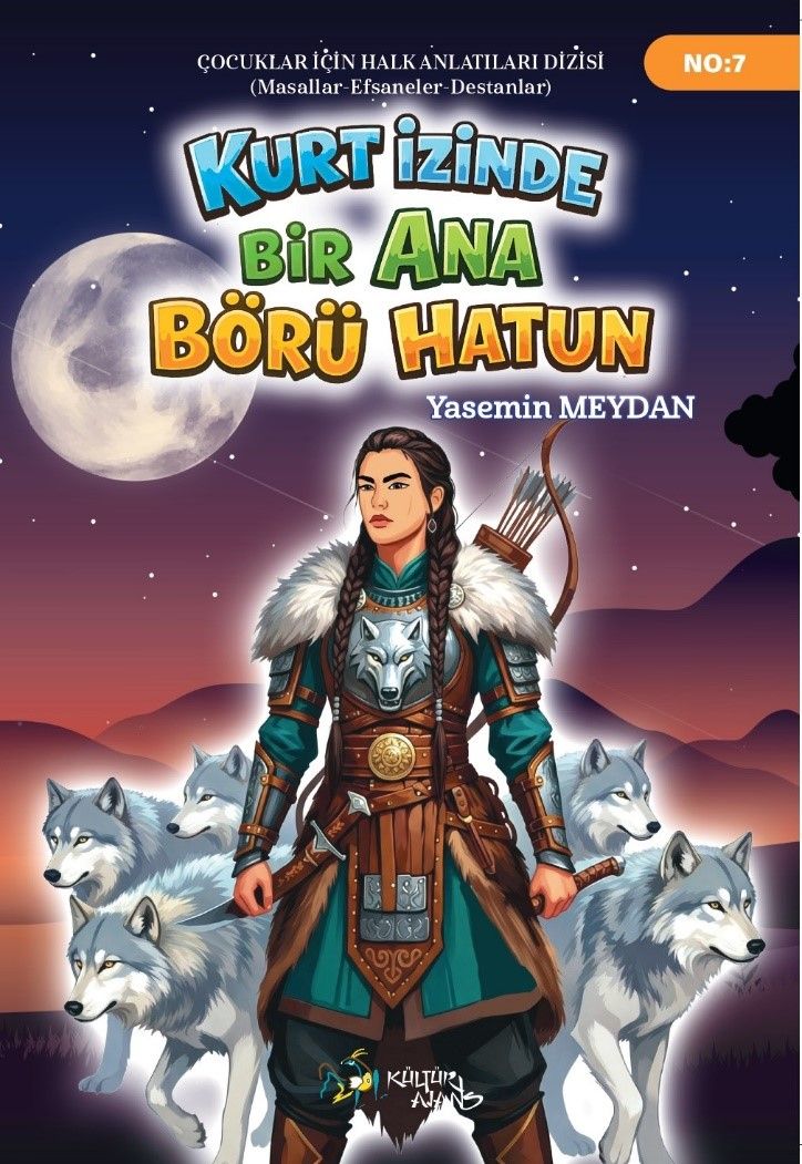 Kurt İzinde Bir Ana Börü Hatun - Kültür Ajans Yayınları Kitap