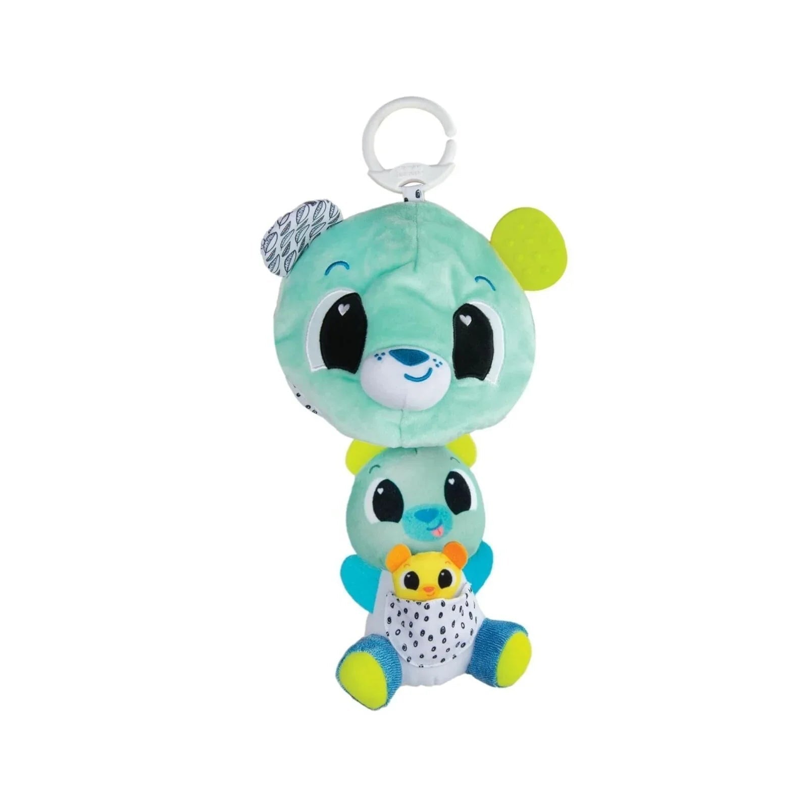 Lamaze 3 - in - 1 Surprise Clip & Go Bear Toy - mezetto ebebek ebebek