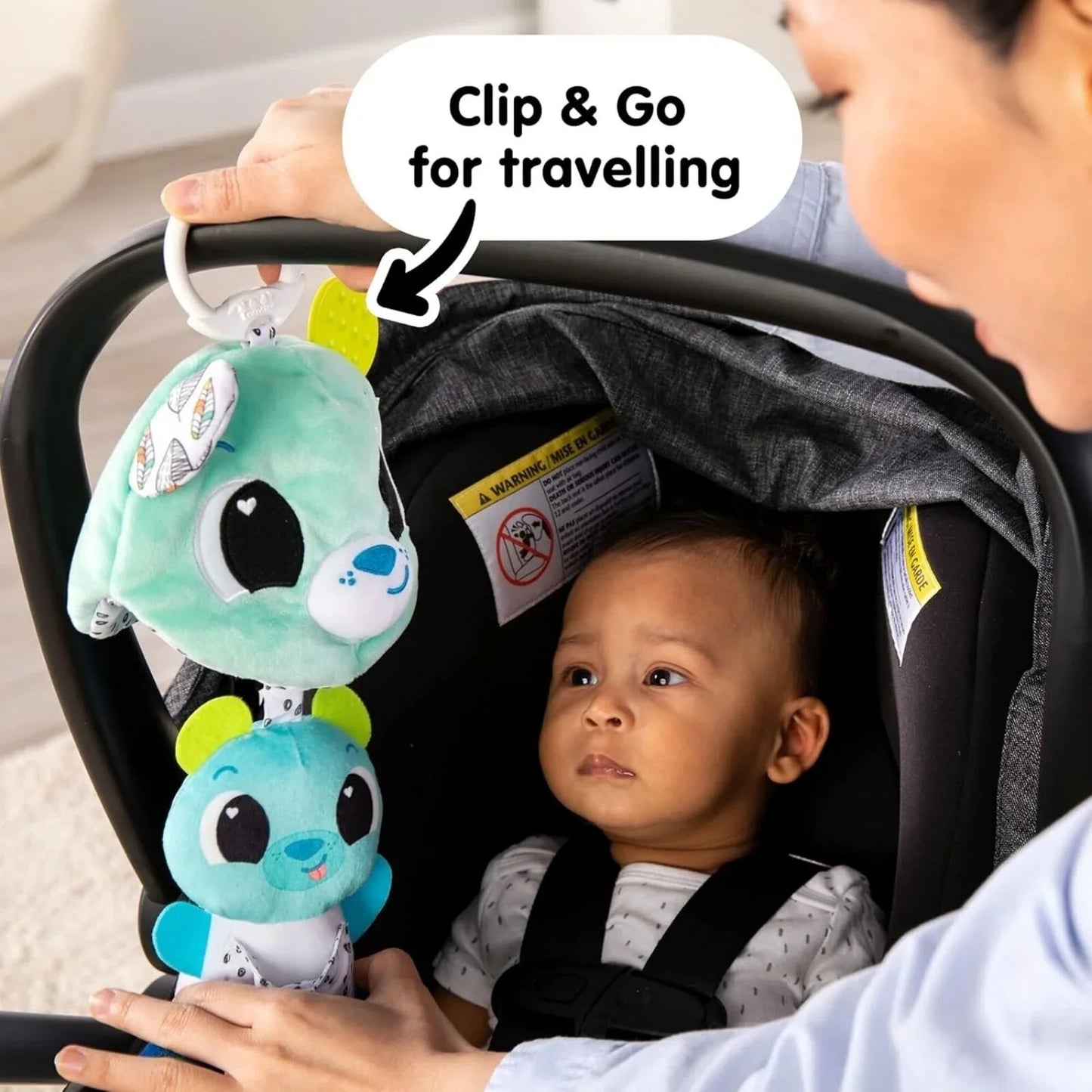 Lamaze 3 - in - 1 Surprise Clip & Go Bear Toy - mezetto ebebek ebebek