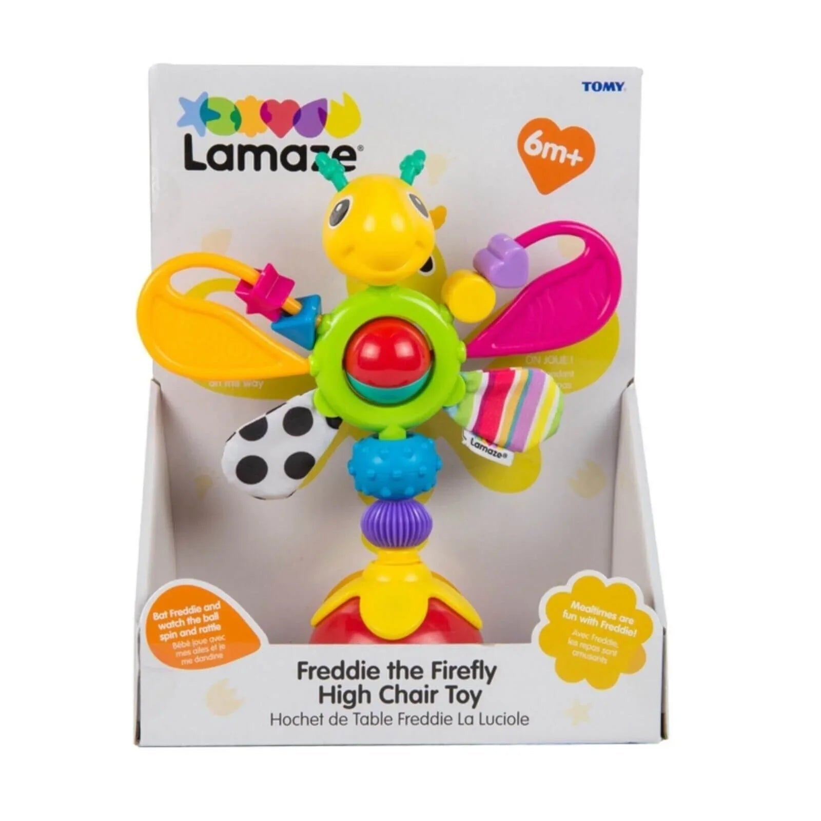 Lamaze Freddie the Firefly Table Top Baby Toy, 6+ Months - mezetto ebebek ebebek