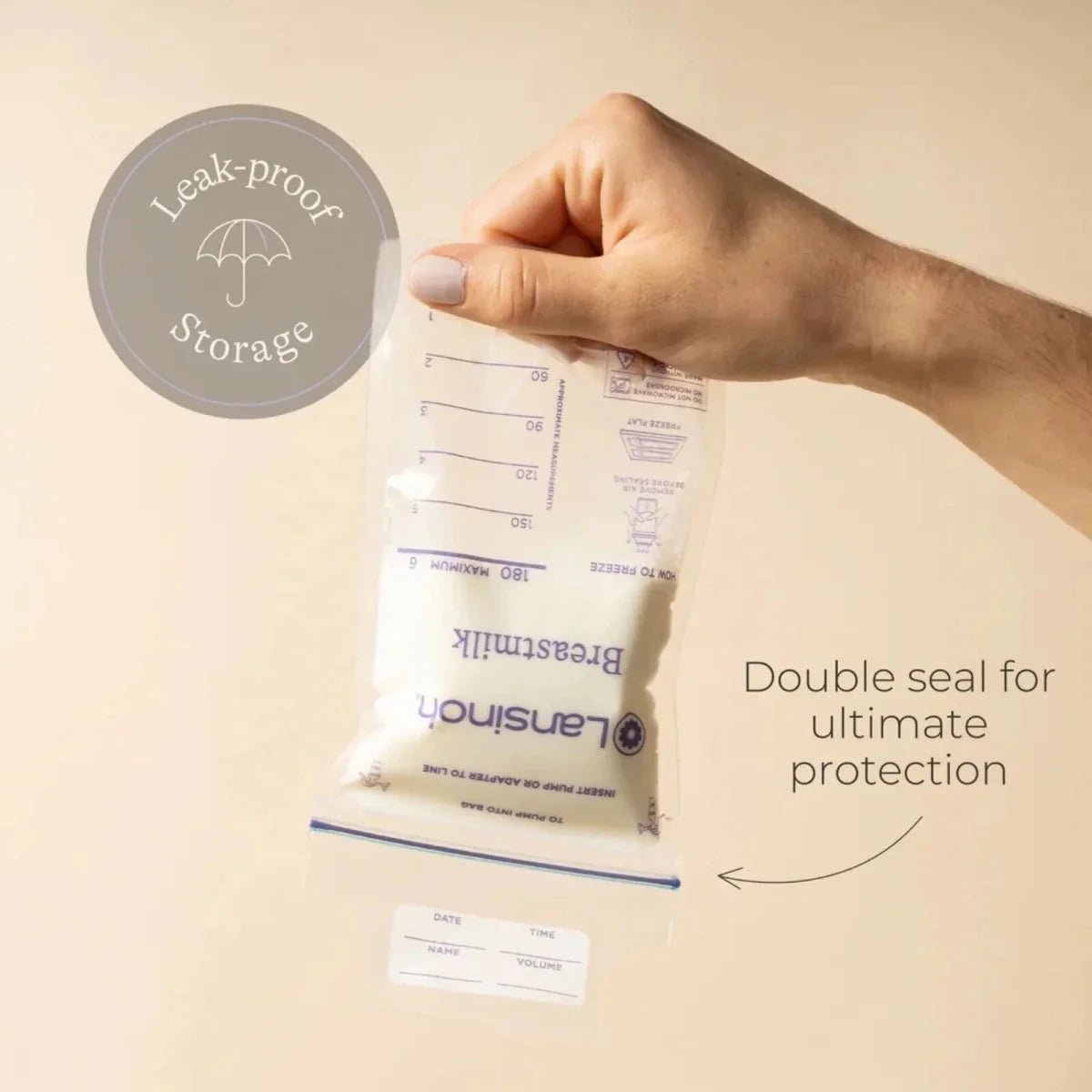 Lansinoh Breastmilk Storage Bags 25 pcs - mezetto ebebek ebebek