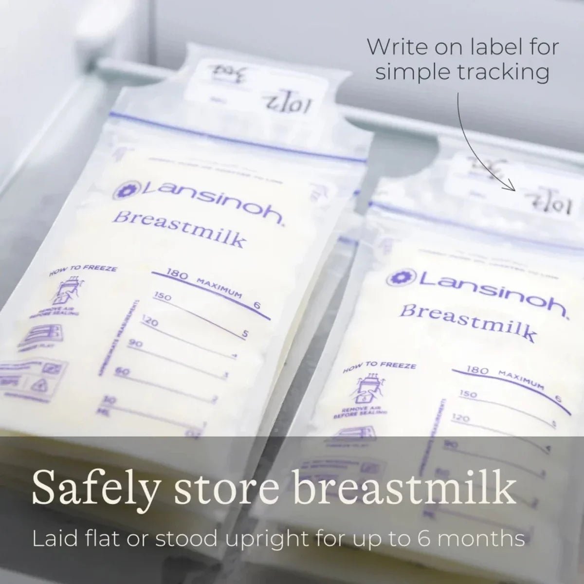 Lansinoh Breastmilk Storage Bags 25 pcs - mezetto ebebek ebebek