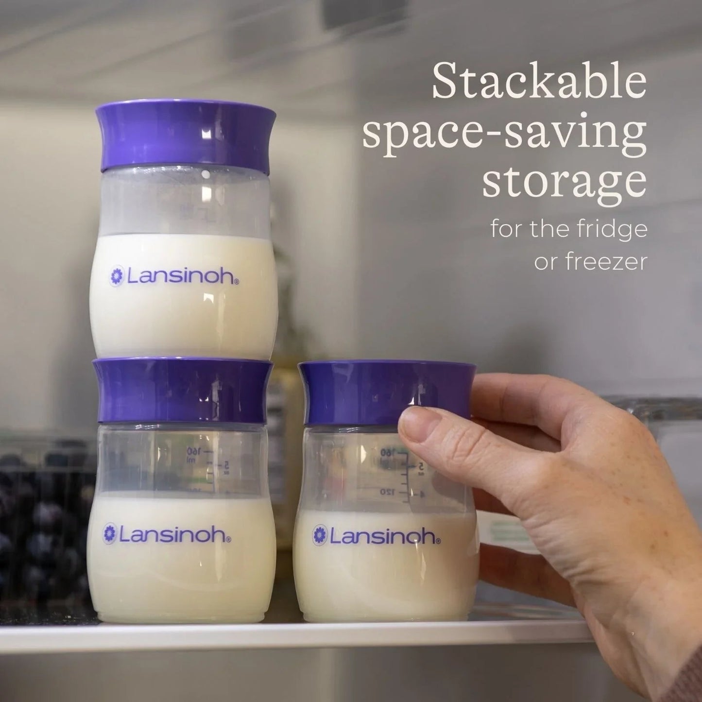 Lansinoh Breastmilk Storage Bottles 4 pcs - mezetto ebebek ebebek