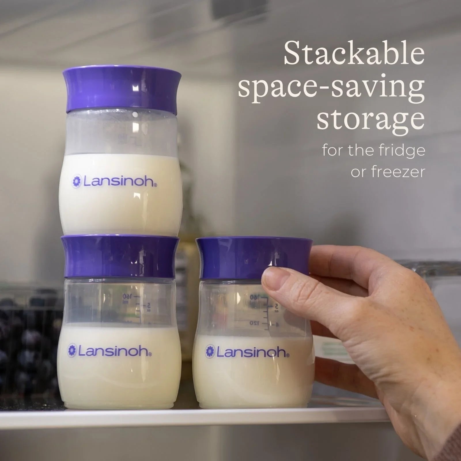 Lansinoh Breastmilk Storage Bottles 4 pcs - mezetto ebebek ebebek