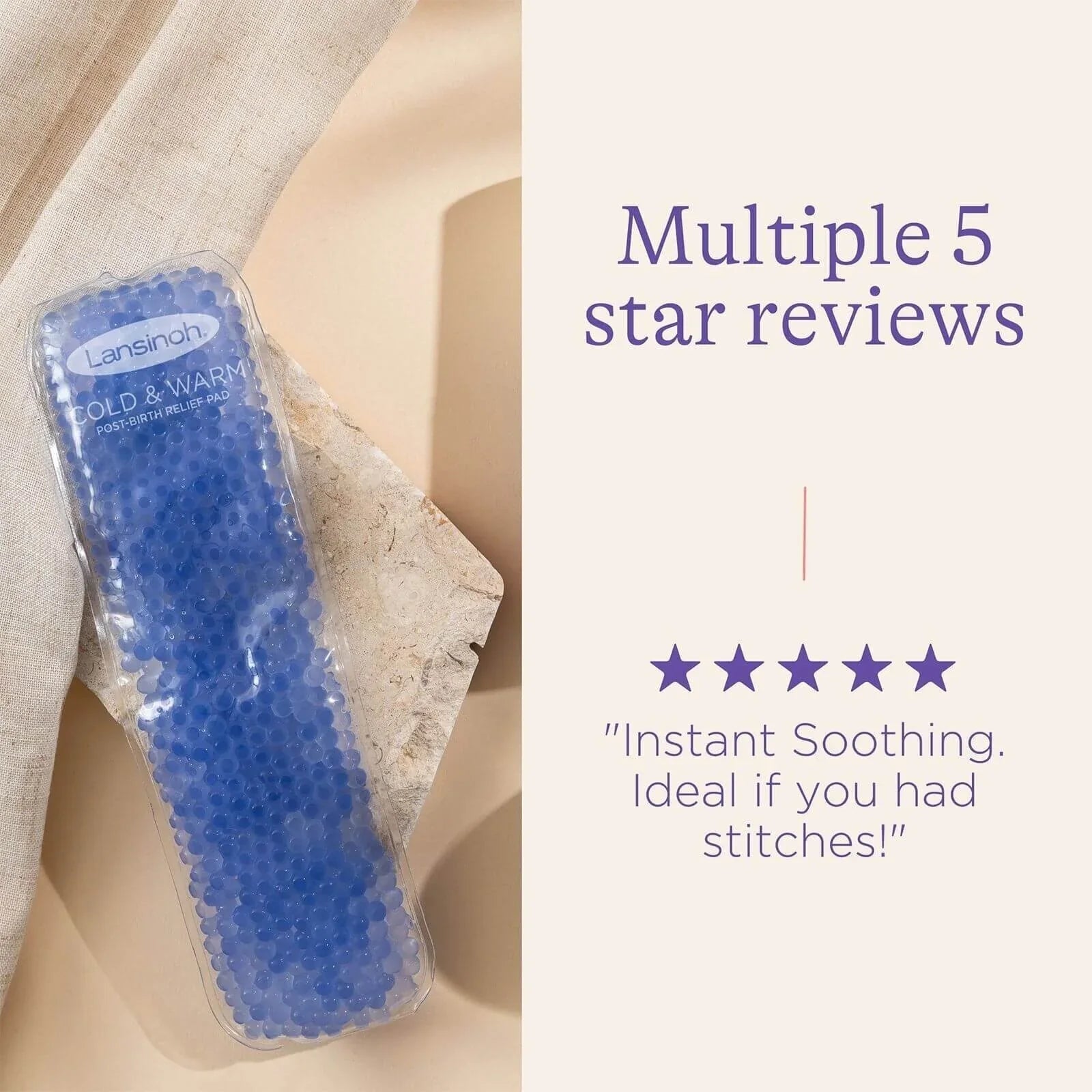 Lansinoh Cold & Warm Post - Birth Relief Pad - mezetto ebebek ebebek
