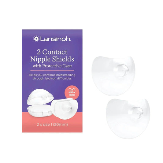 Lansinoh Contact Nipple Shields 20 mm Pack of 2 - mezetto ebebek ebebek