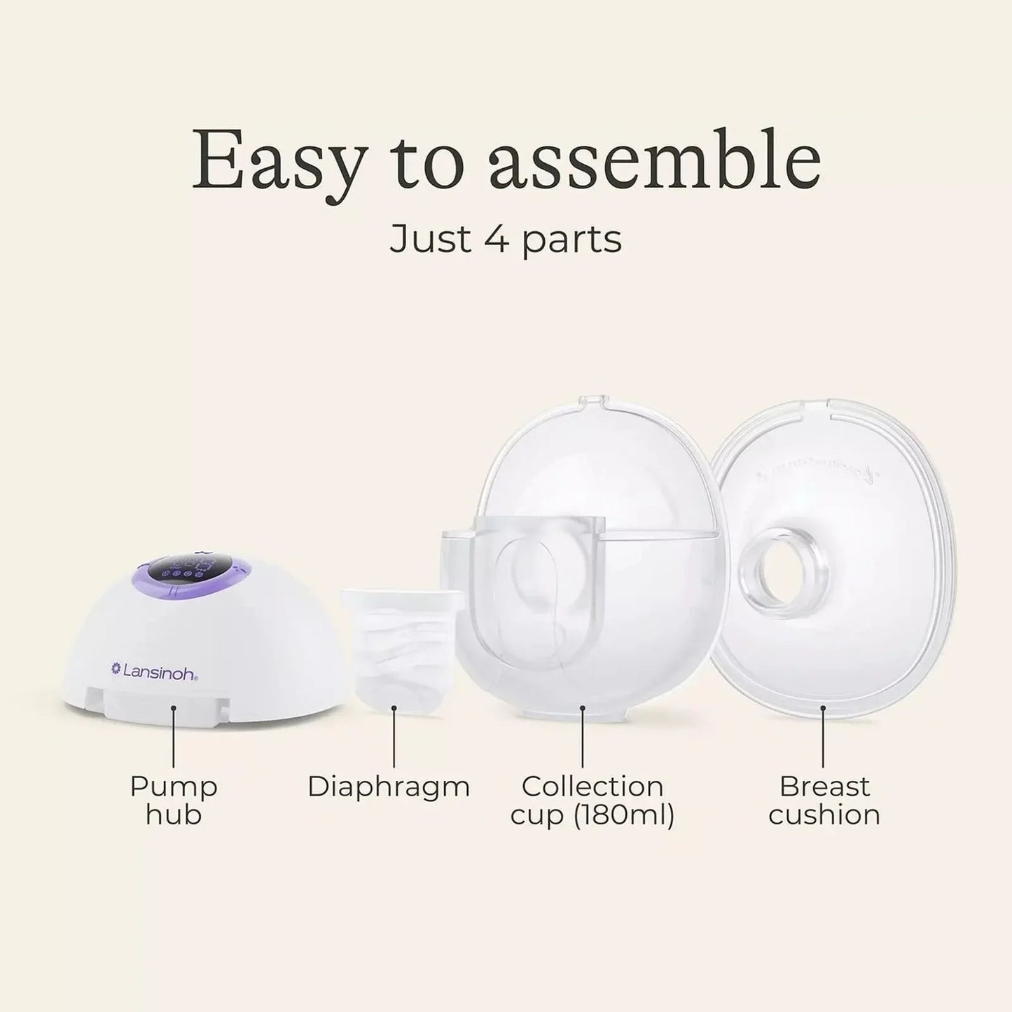Lansinoh Double Wearable Breast Pump - mezetto ebebek ebebek