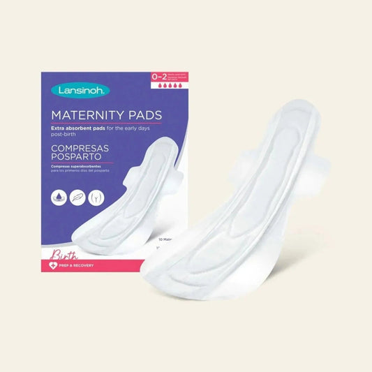 Lansinoh Extra Absorbent Maternity Pads 10 pcs - mezetto ebebek ebebek