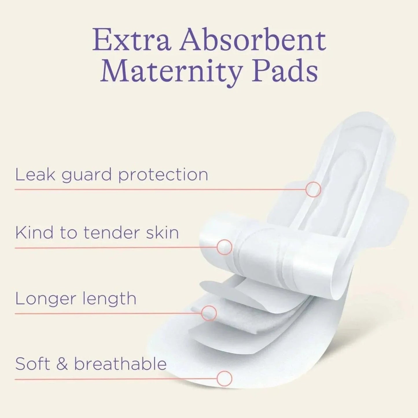 Lansinoh Extra Absorbent Maternity Pads 10 pcs - mezetto ebebek ebebek