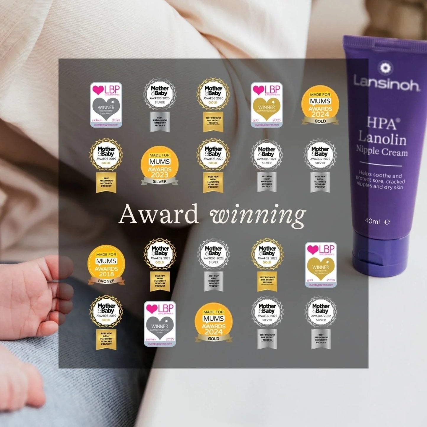 Lansinoh HPA Lanolin Nipple Cream 40ml - mezetto ebebek ebebek