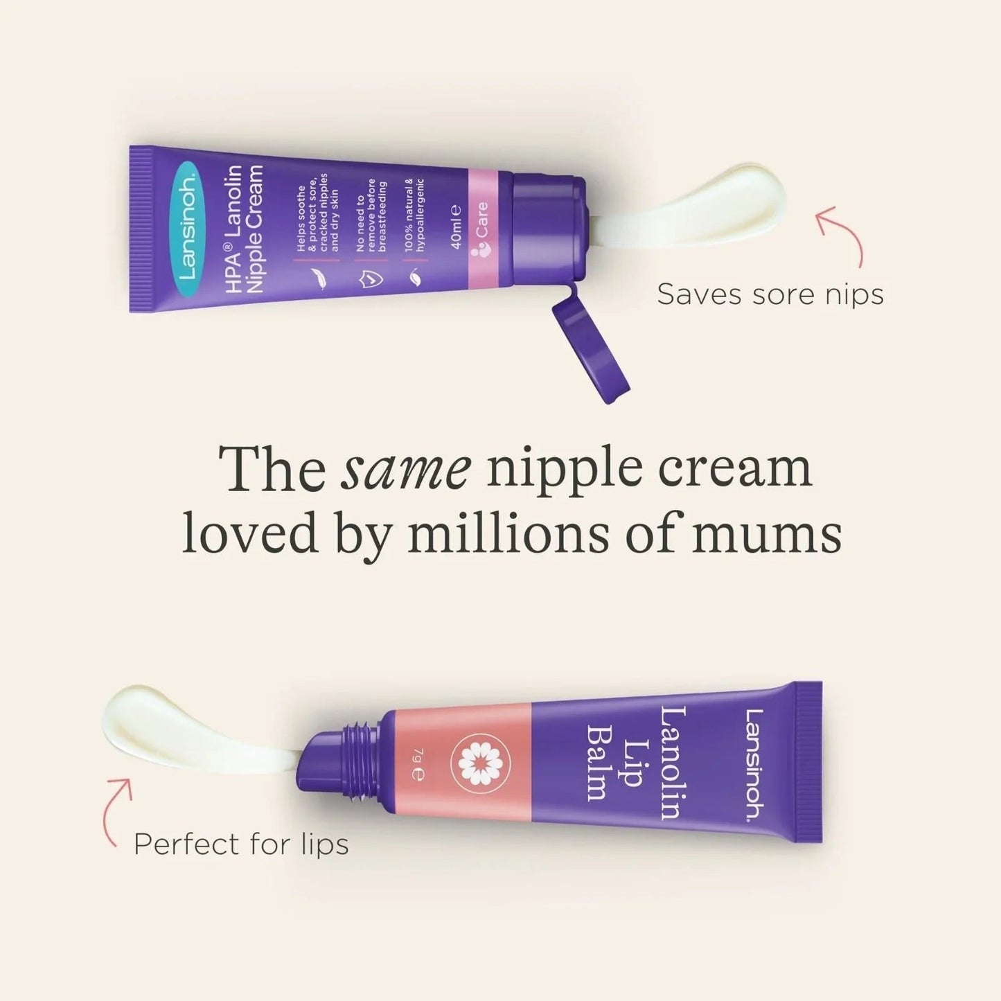 Lansinoh Lanolin Lip Balm 7g - mezetto ebebek ebebek
