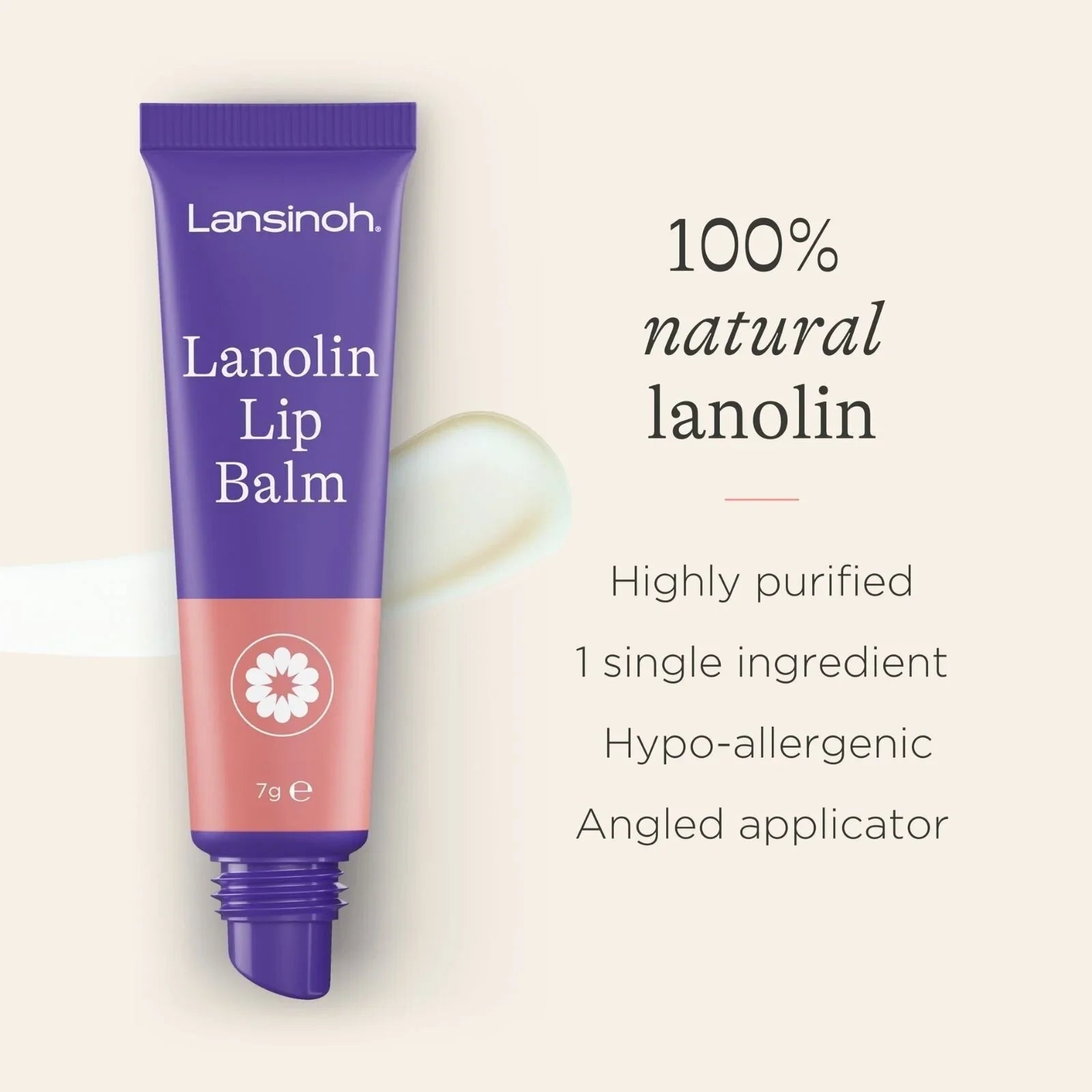 Lansinoh Lanolin Lip Balm 7g - mezetto ebebek ebebek
