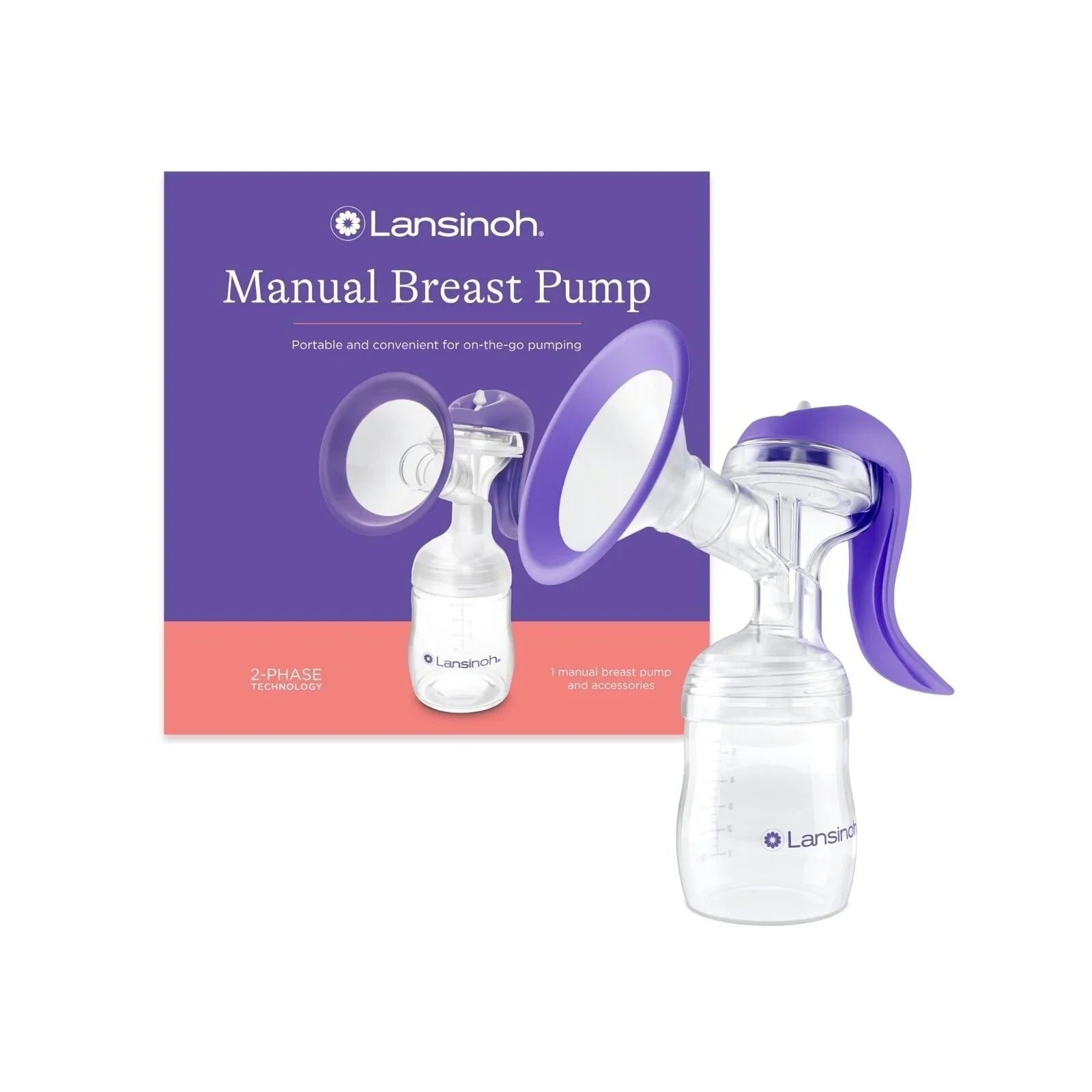 Lansinoh Manual Breast Pump - mezetto ebebek ebebek