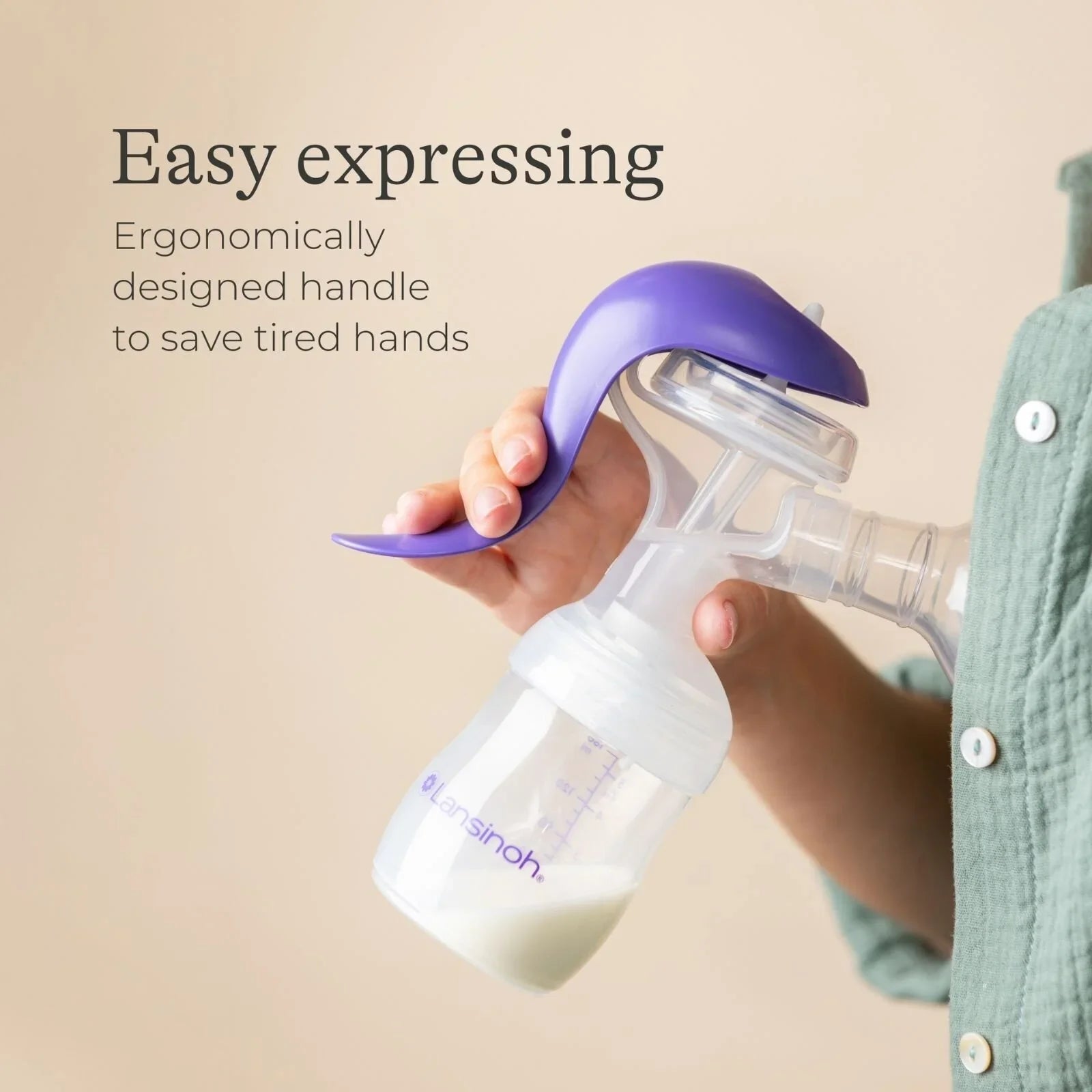Lansinoh Manual Breast Pump - mezetto ebebek ebebek